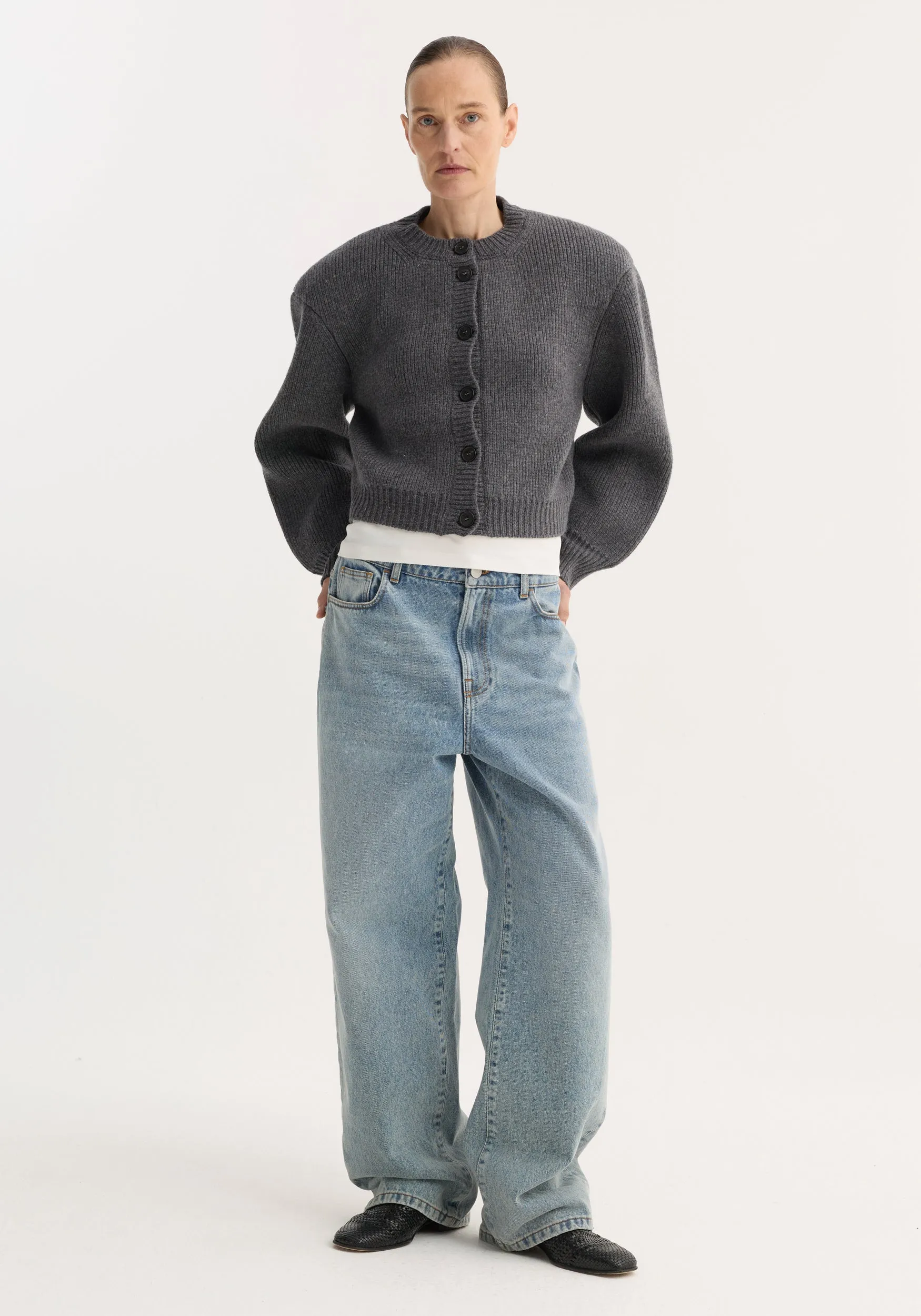 Baggy fit denim | classic blue sold by Rohe