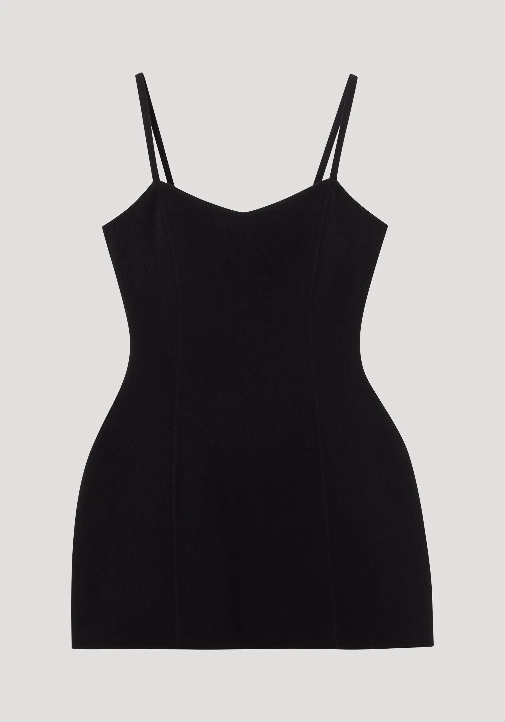 Bustier double-faced top | black sold by Rohe product image thumbnail 5