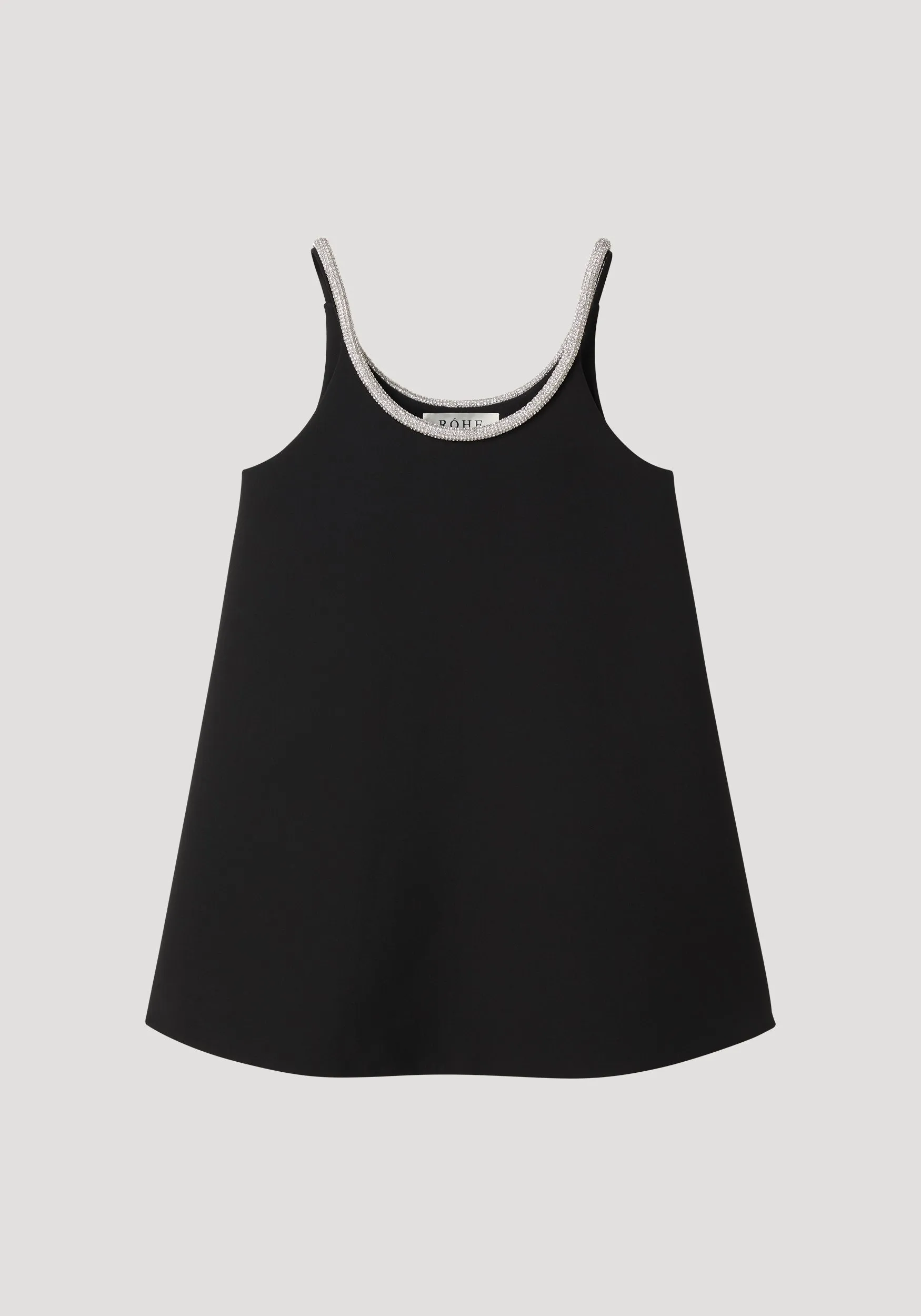 A-line appliqué dress | black sold by Rohe product image thumbnail 5
