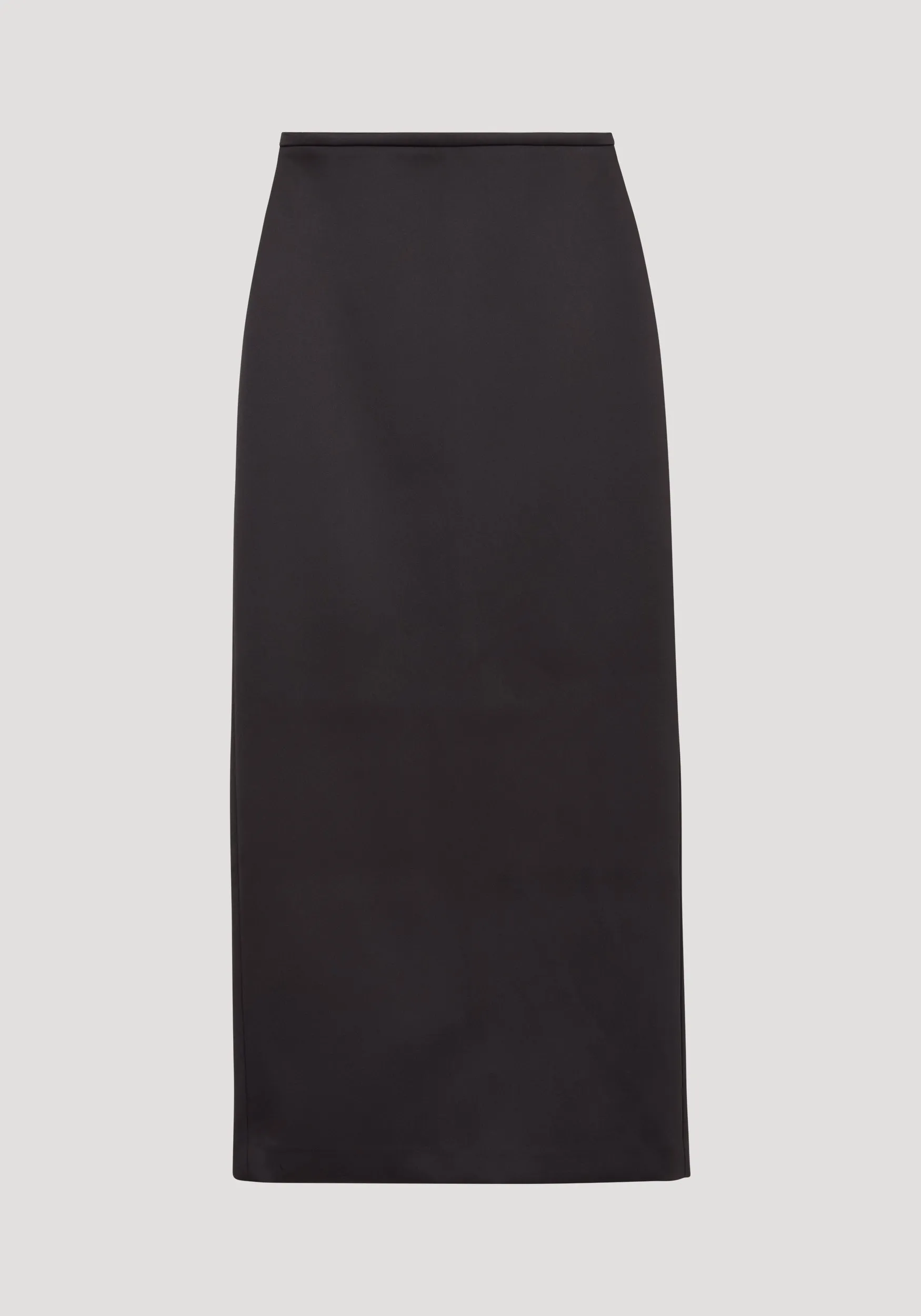 Column satin skirt | black sold by Rohe product image thumbnail 5