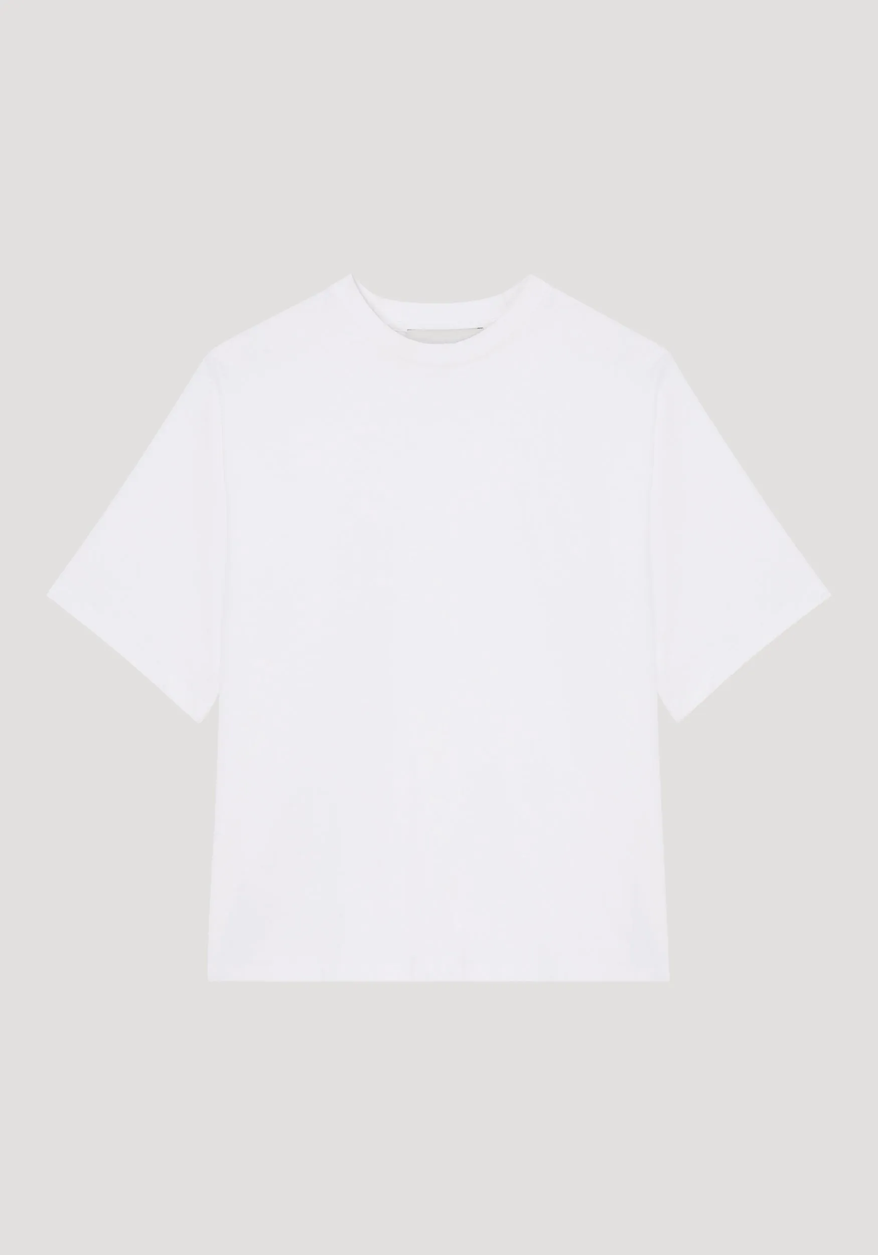 Oversized cotton t-shirt | optic white sold by Rohe product image thumbnail 5