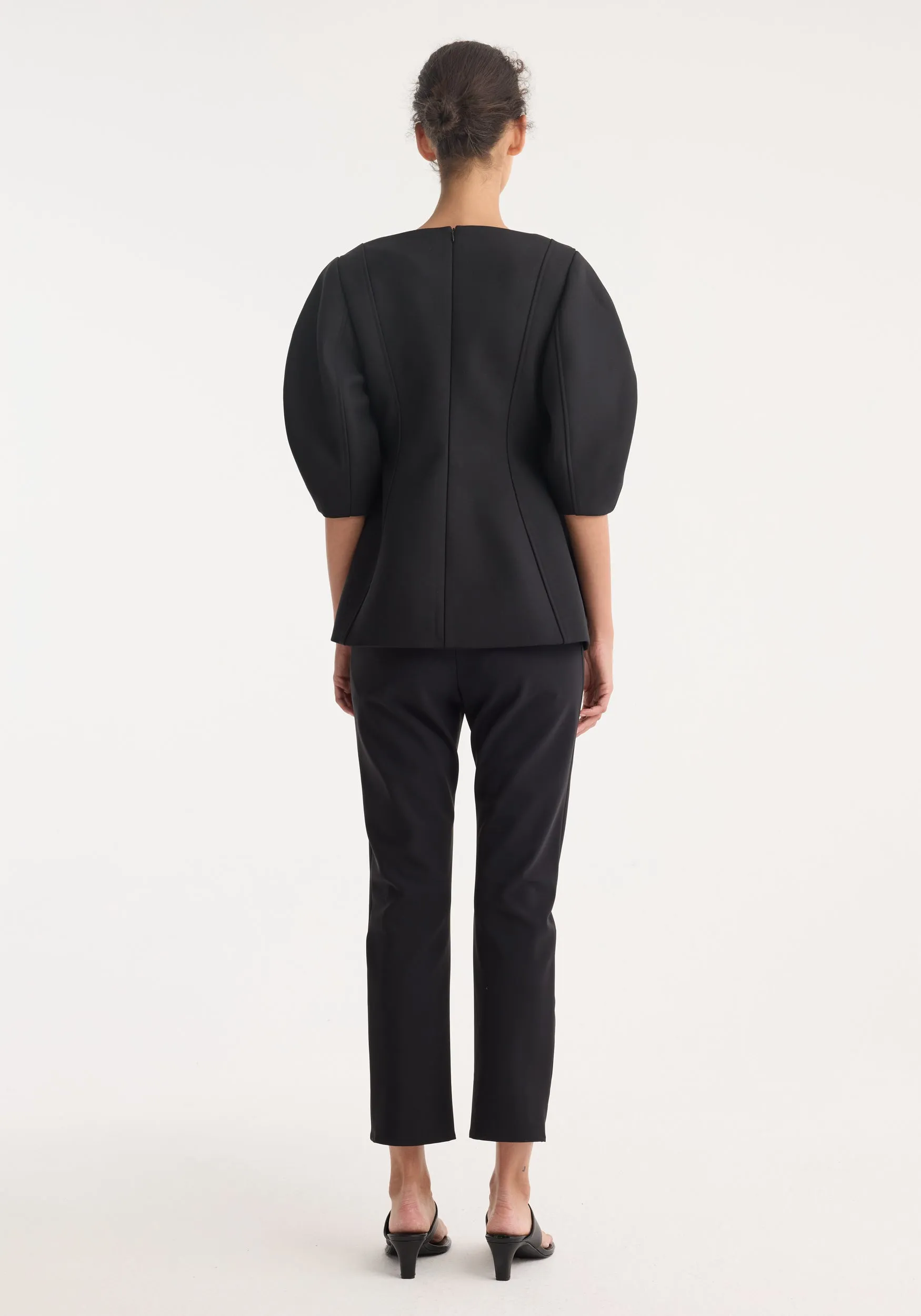 Sculptural top | black sold by Rohe product image thumbnail 5