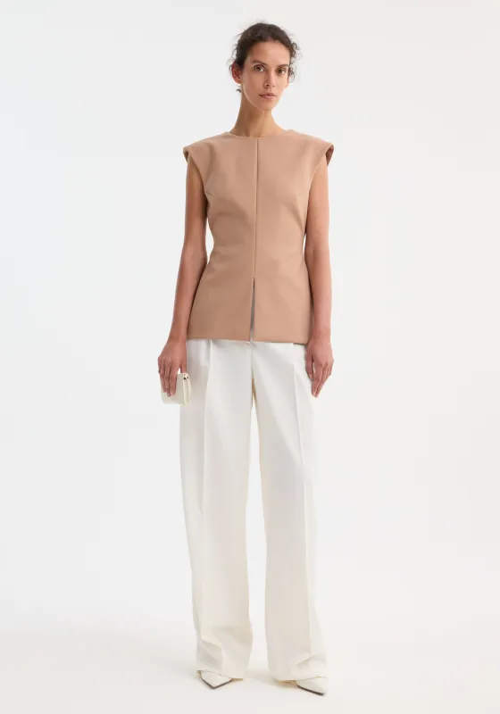 Curved open back top | powder sold by Rohe