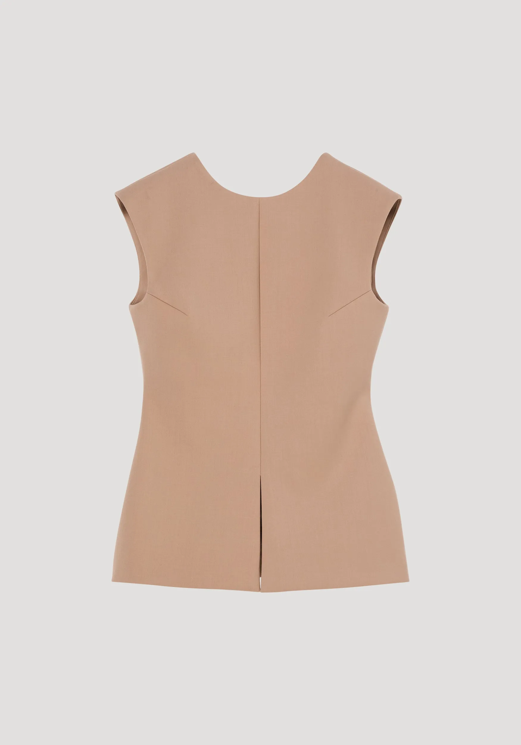 Curved open back top | powder sold by Rohe product image thumbnail 5