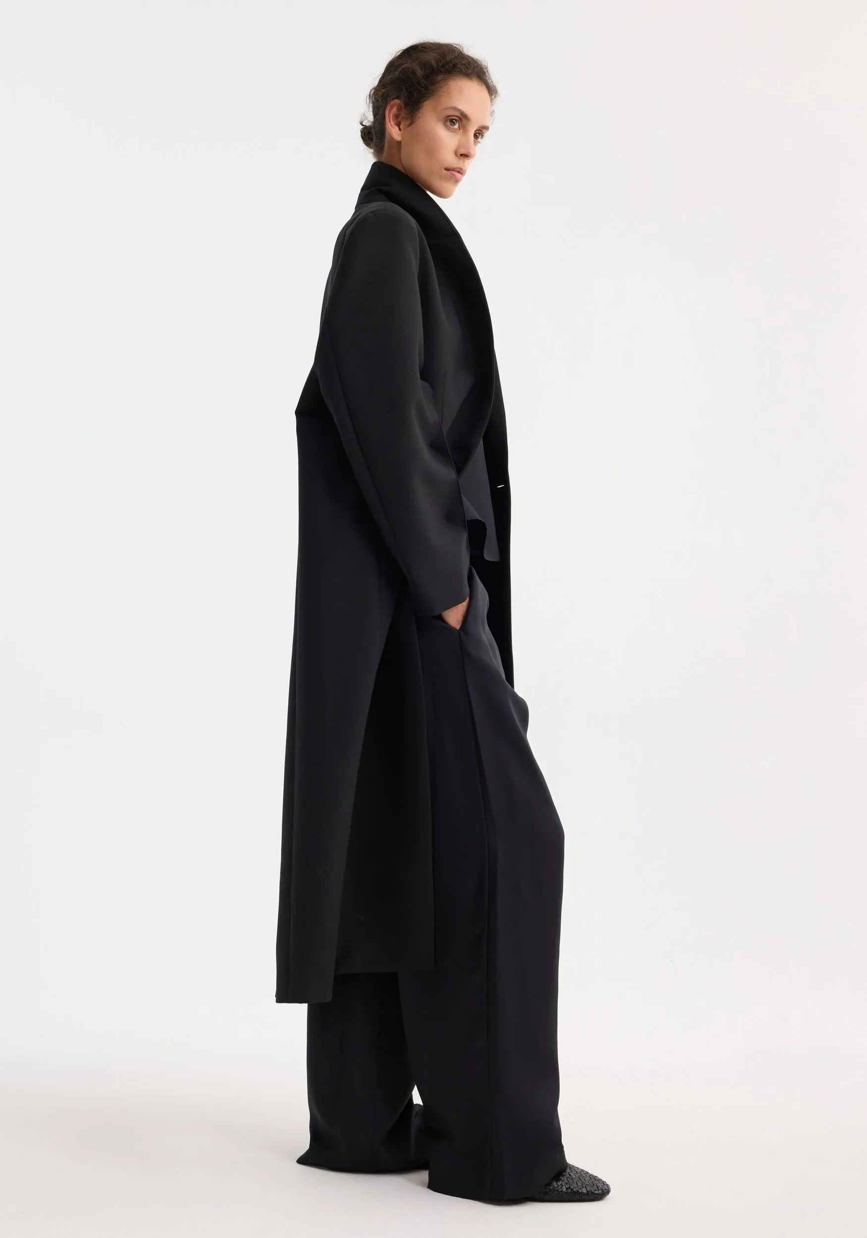 Signature opera coat | black sold by Rohe product image thumbnail 3