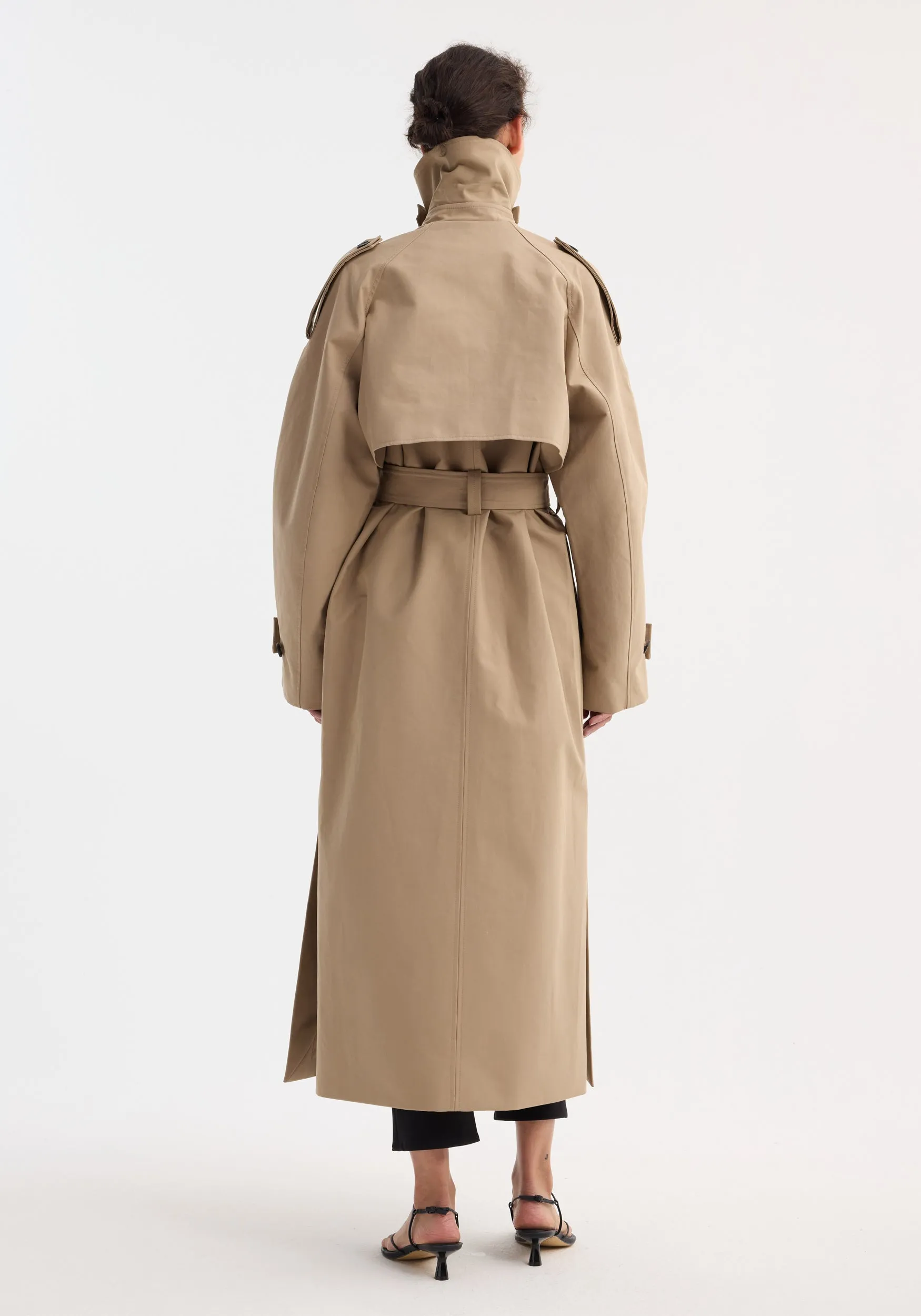 Oversized classic trench | clay sold by Rohe product image thumbnail 5