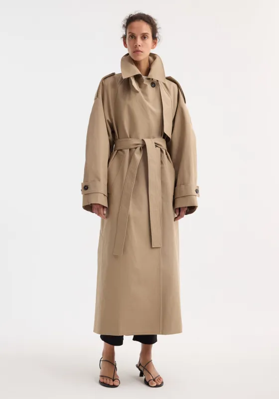 Oversized classic trench | clay sold by Rohe