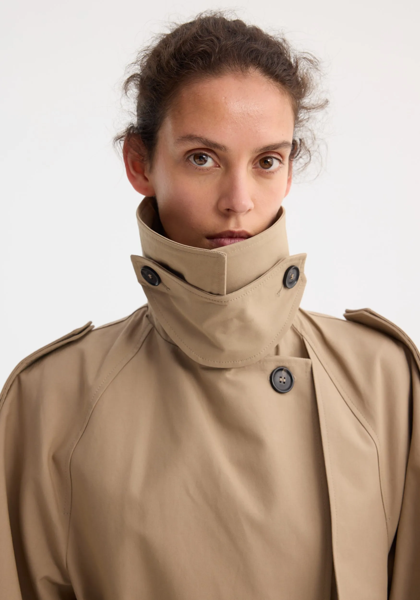 Oversized classic trench | clay sold by Rohe product image thumbnail 3