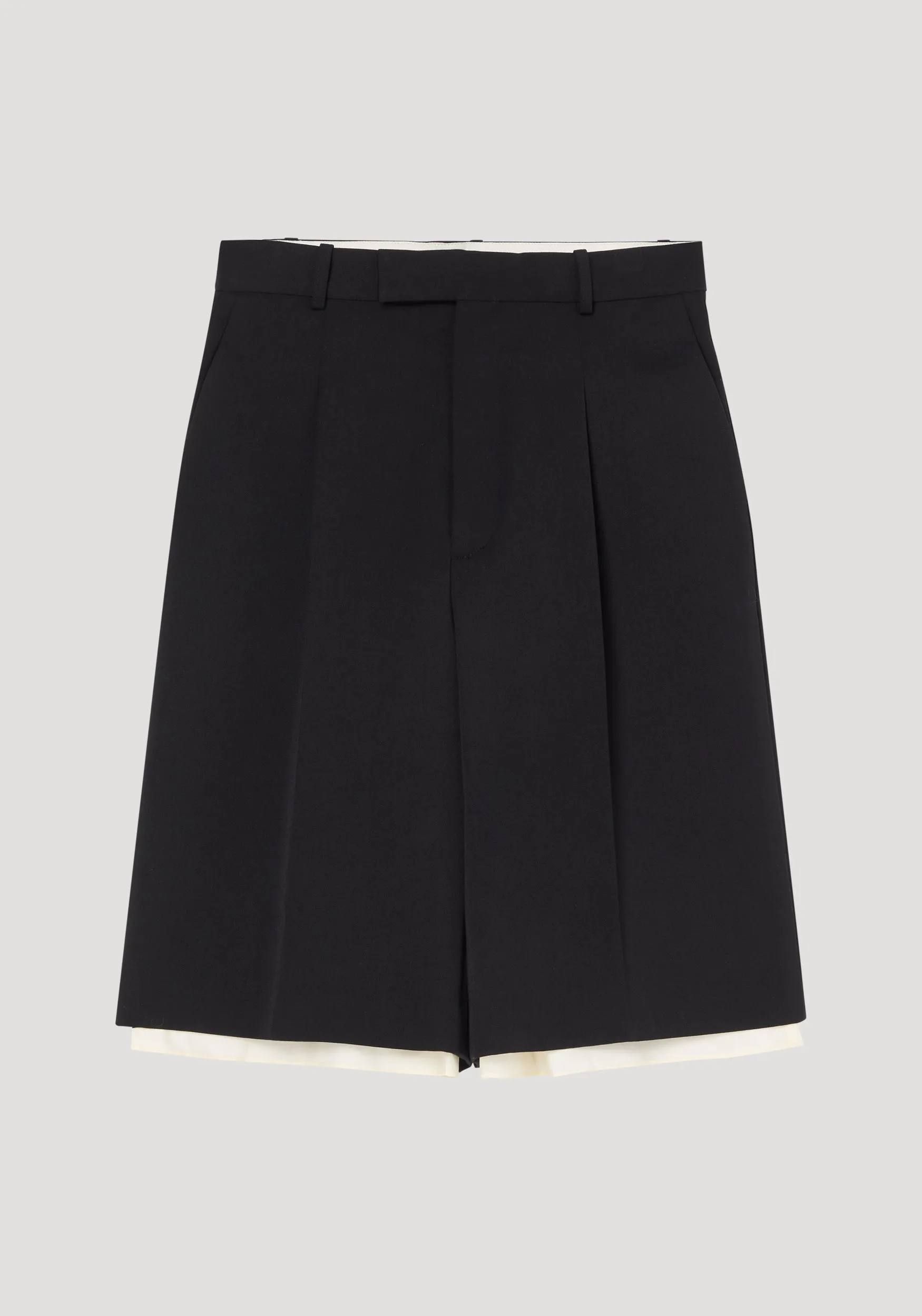 Contrast extended lining shorts | black sold by Rohe product image thumbnail 5