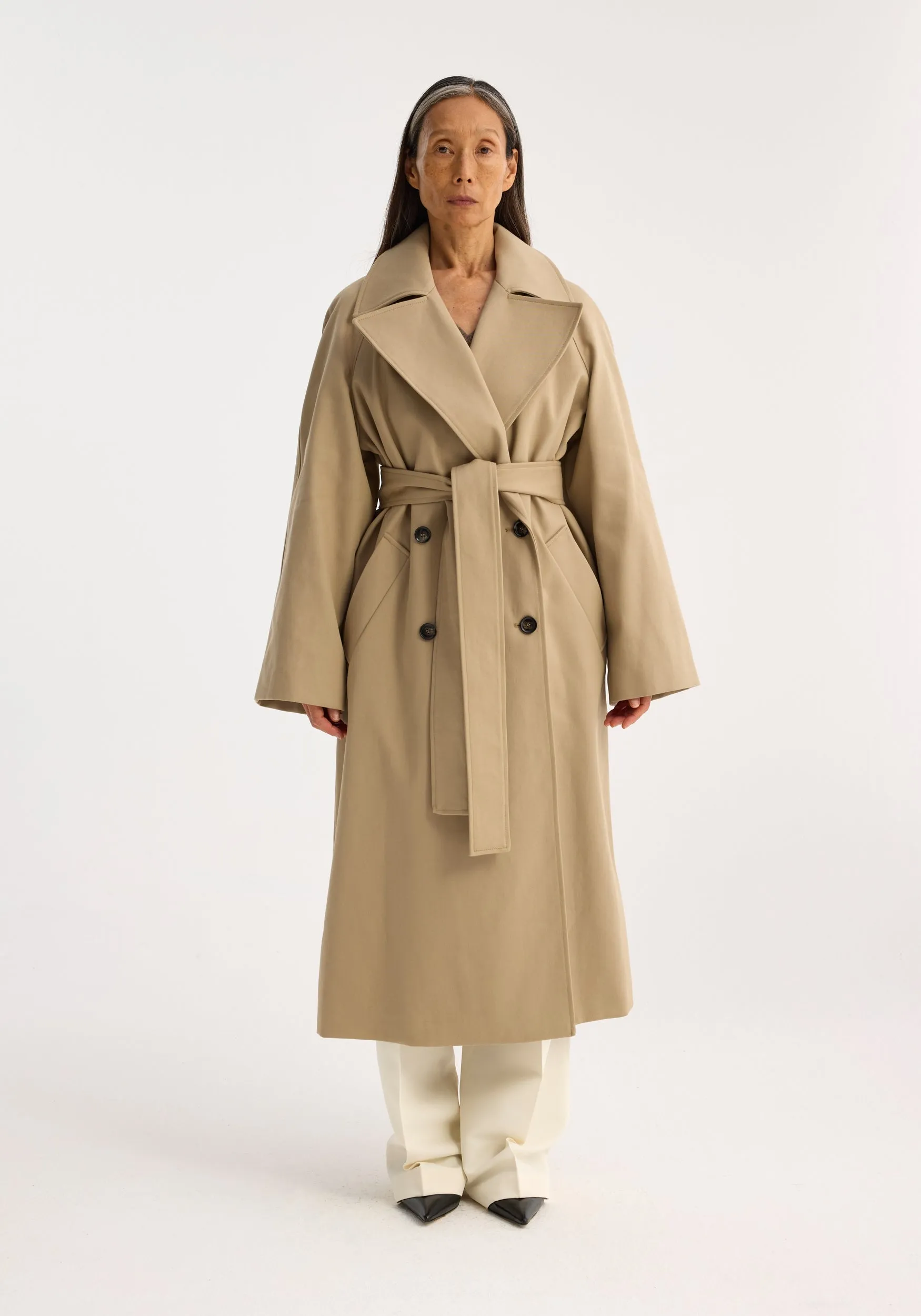 Classic trench coat | khaki sold by Rohe product image thumbnail 2