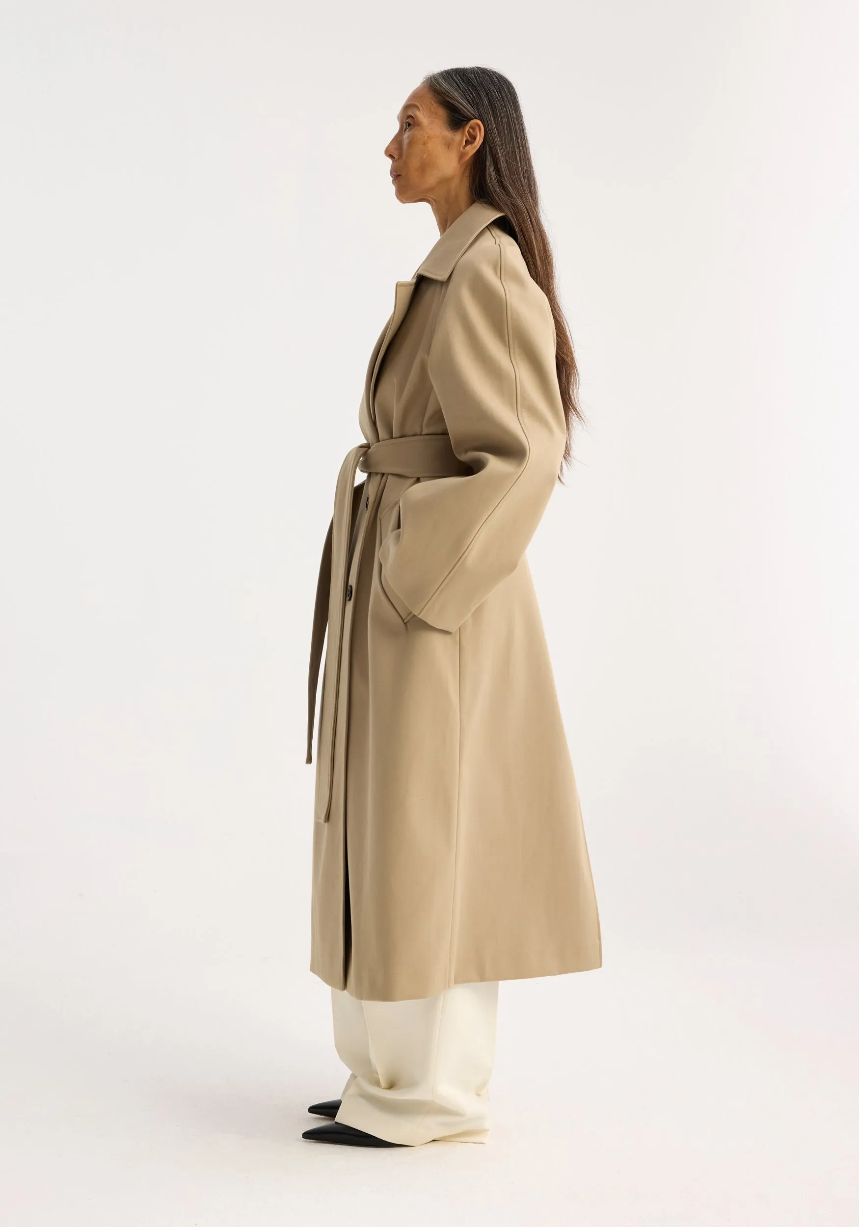 Classic trench coat | khaki sold by Rohe product image thumbnail 5