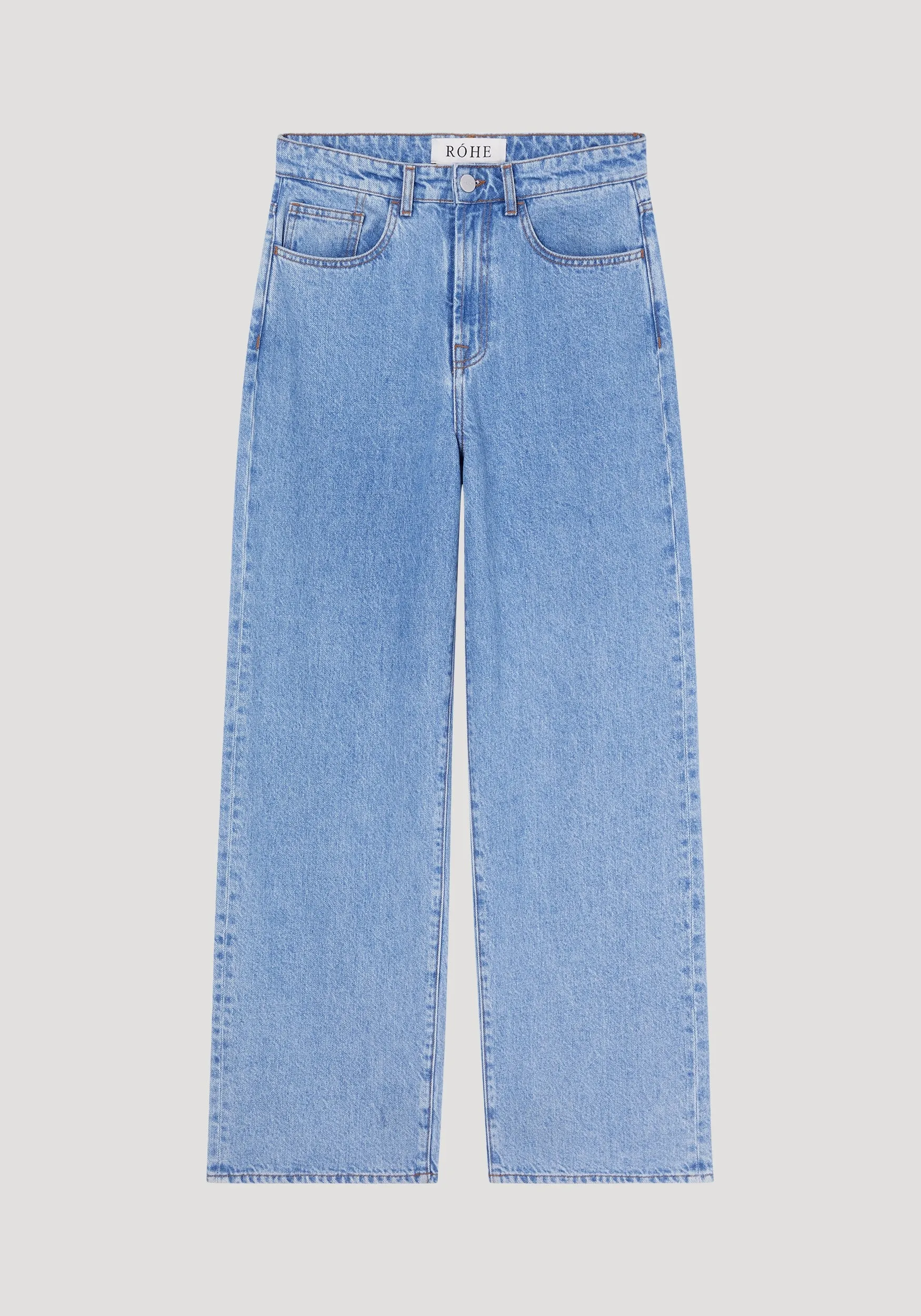 Signature baggy fit denim | denim blue sold by Rohe product image thumbnail 5