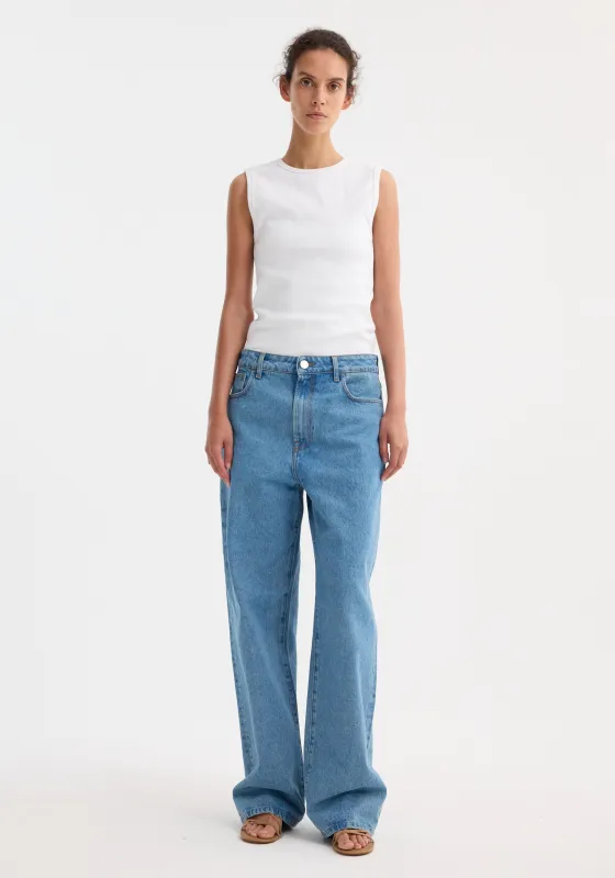 Signature baggy fit denim | denim blue made by Rohe