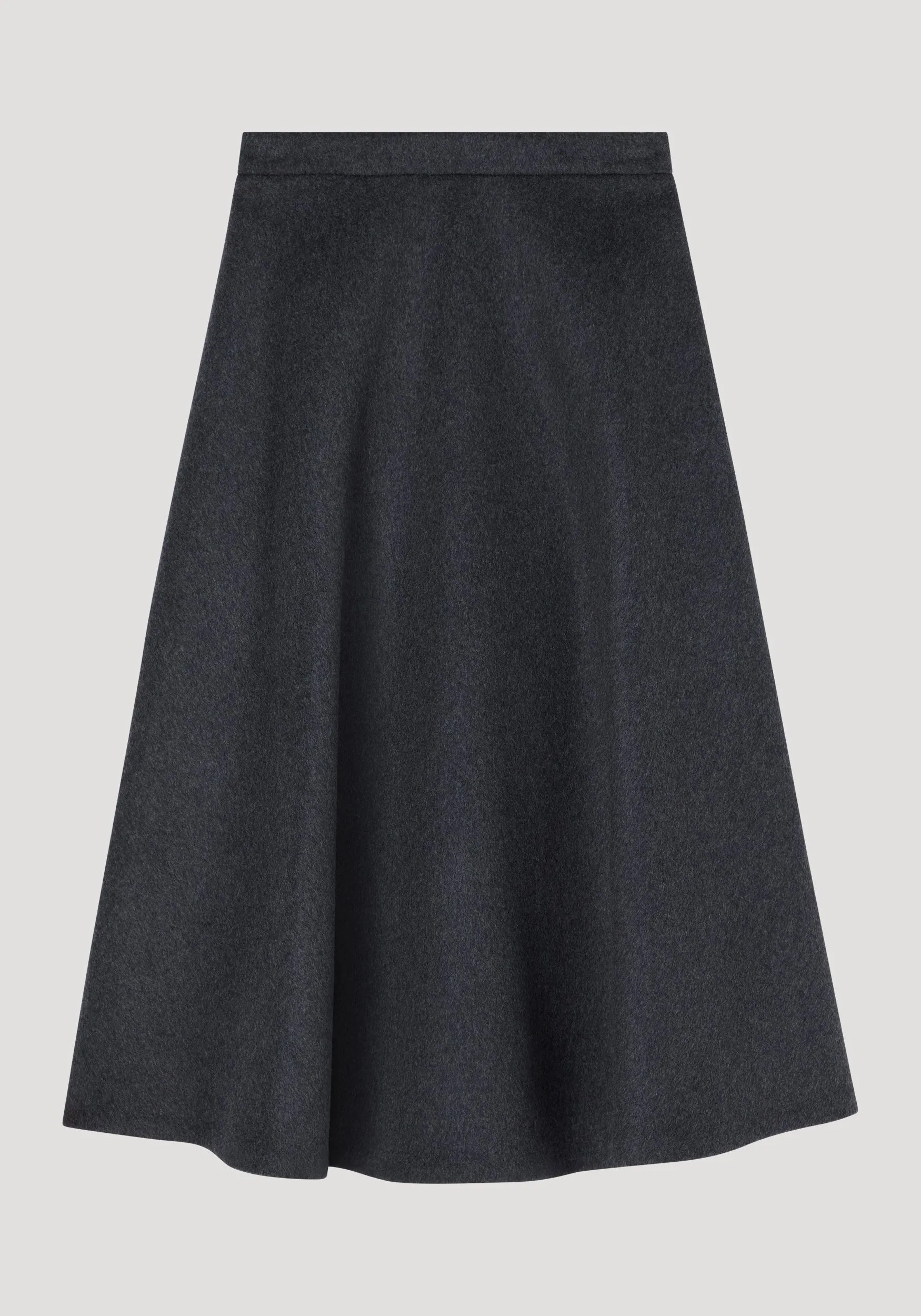 A-line skirt | anthracite melange sold by Rohe product image thumbnail 5
