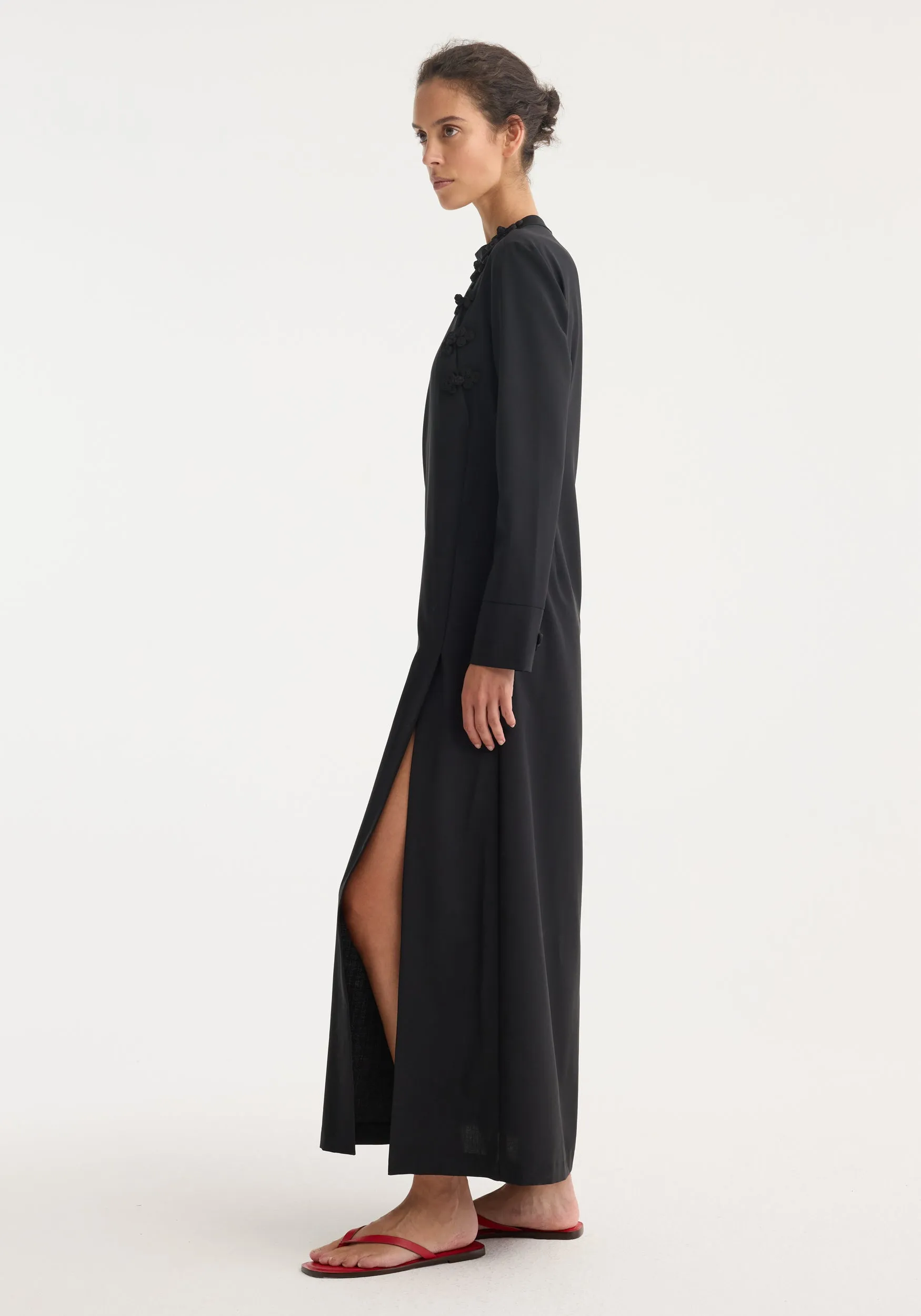 Pankou closure dress | black sold by Rohe product image thumbnail 3