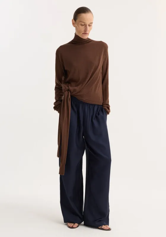 4-sleeved knitted jumper | brown sold by Rohe