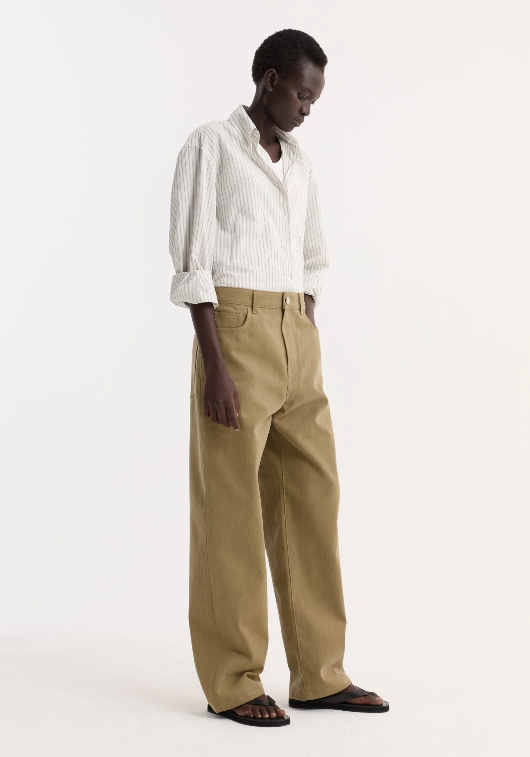 Baggy fit denim | sage sold by Rohe product image thumbnail 3