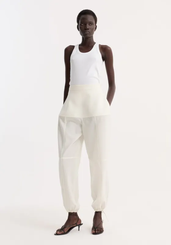 Architectural trousers | off white made by Rohe