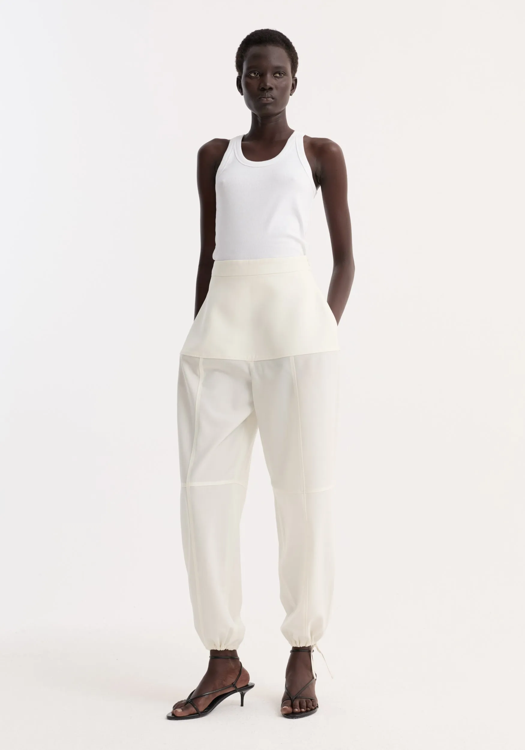 Architectural trousers | off white sold by Rohe
