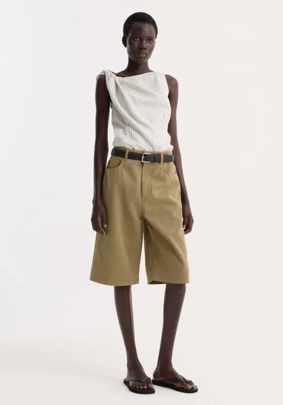 Baggy fit denim shorts | sage made by Rohe