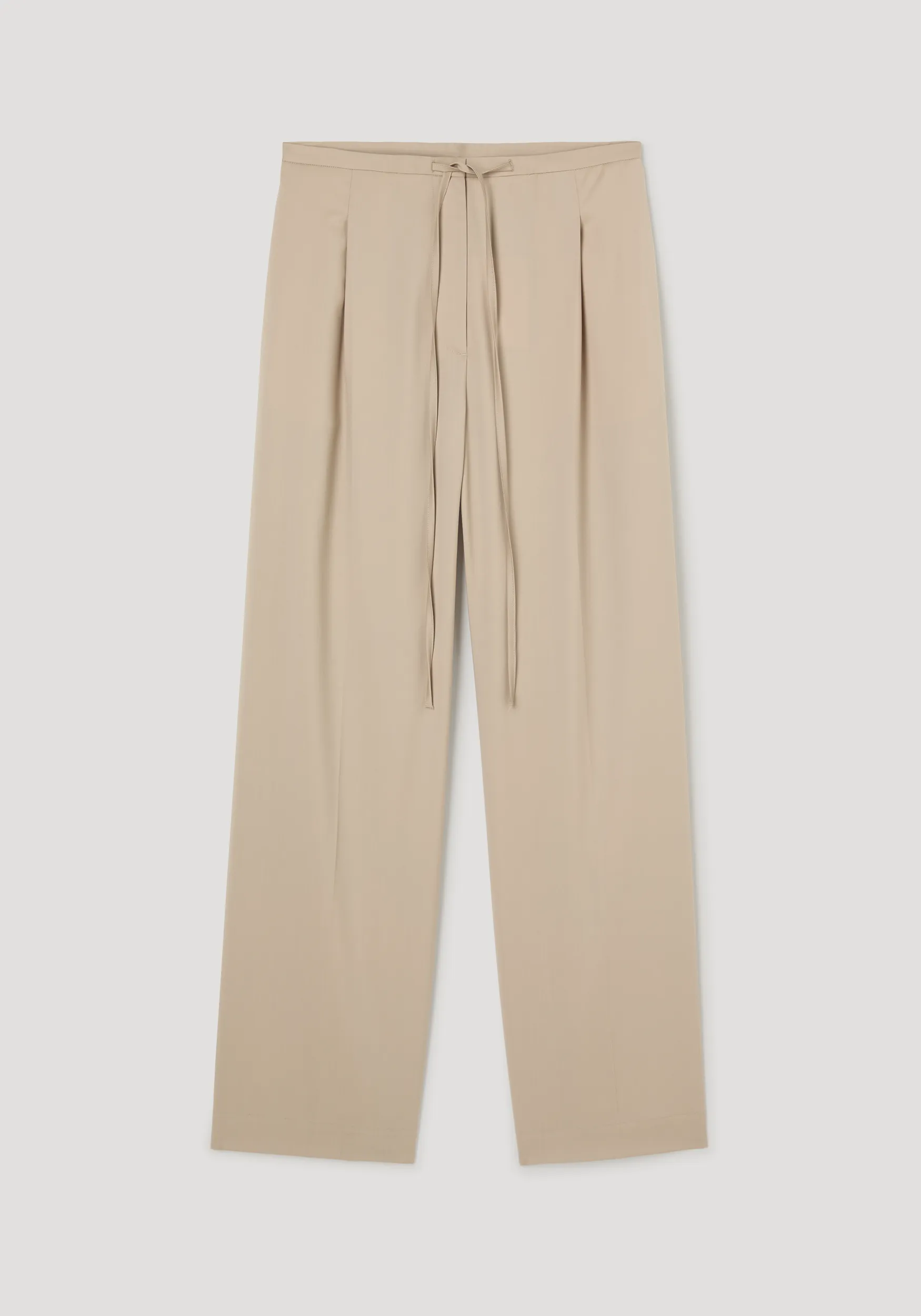Relaxed drawstring trousers | beige sold by Rohe product image thumbnail 5