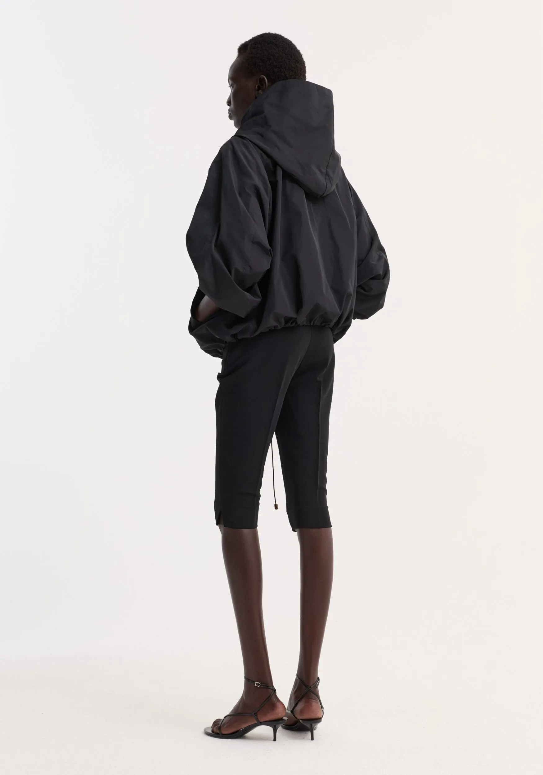 Volume silk-blend jacket | black sold by Rohe product image thumbnail 3