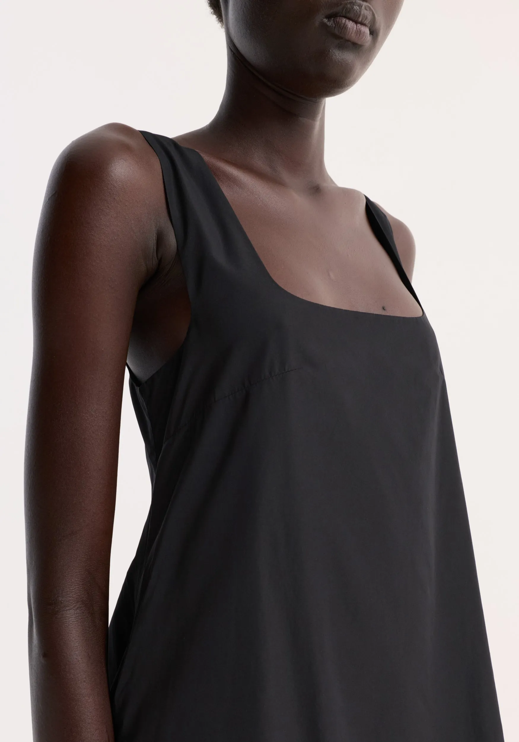Technical volume dress | black sold by Rohe product image thumbnail 3