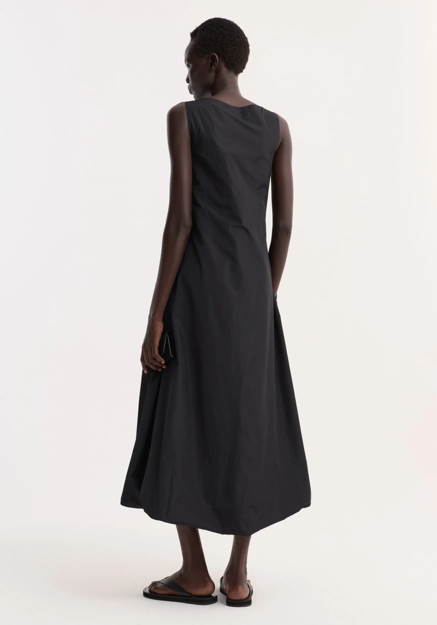 Technical volume dress | black sold by Rohe product image thumbnail 5