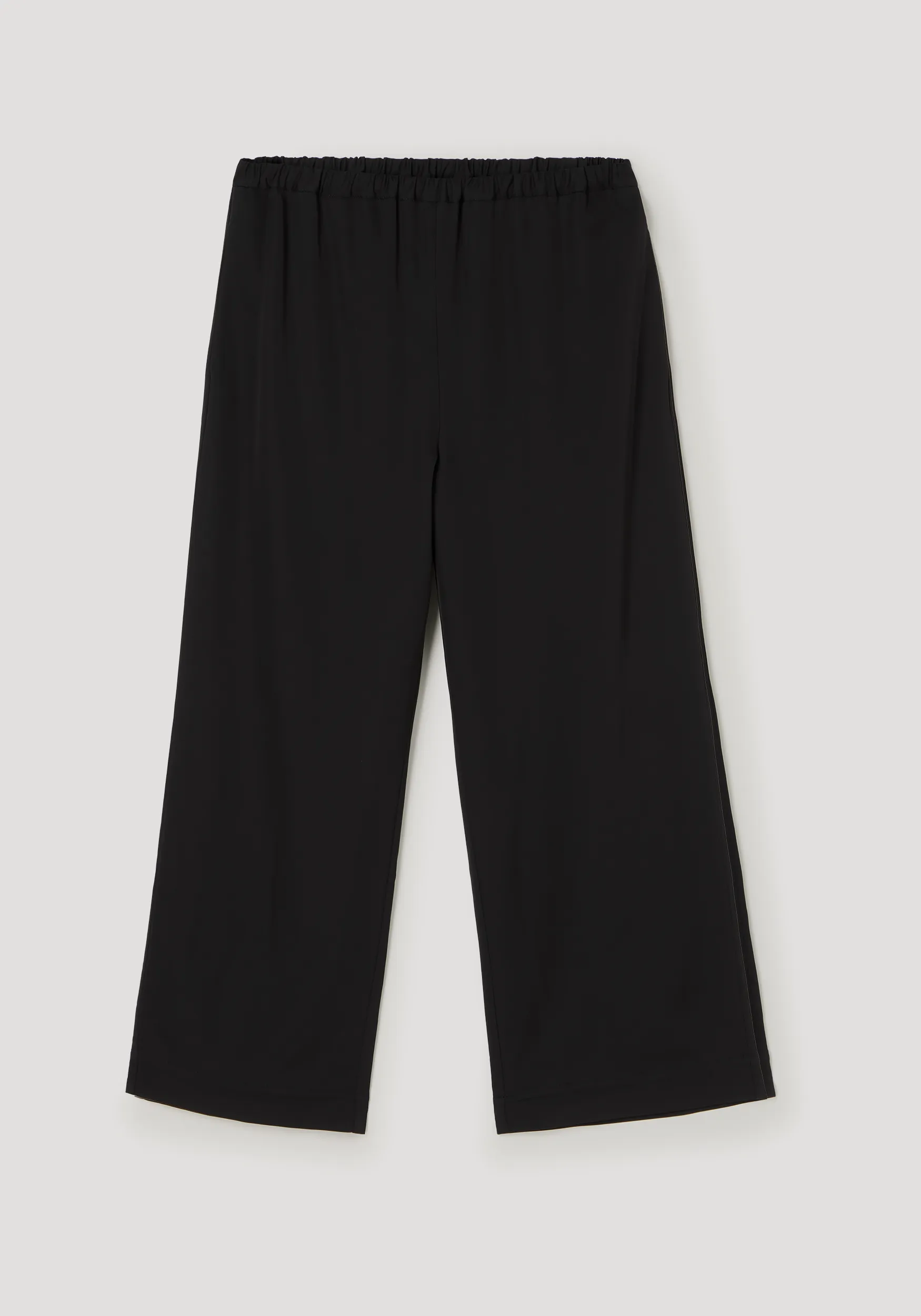 Cropped wide leg trousers | black sold by Rohe product image thumbnail 5