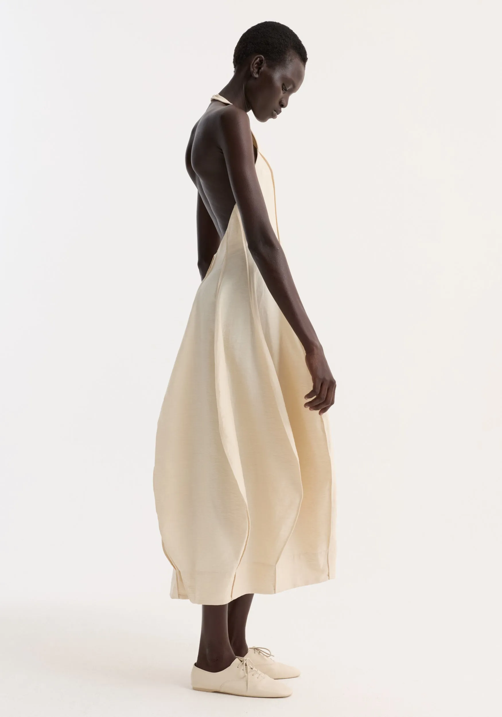 Open back tulip dress | butter sold by Rohe product image thumbnail 2