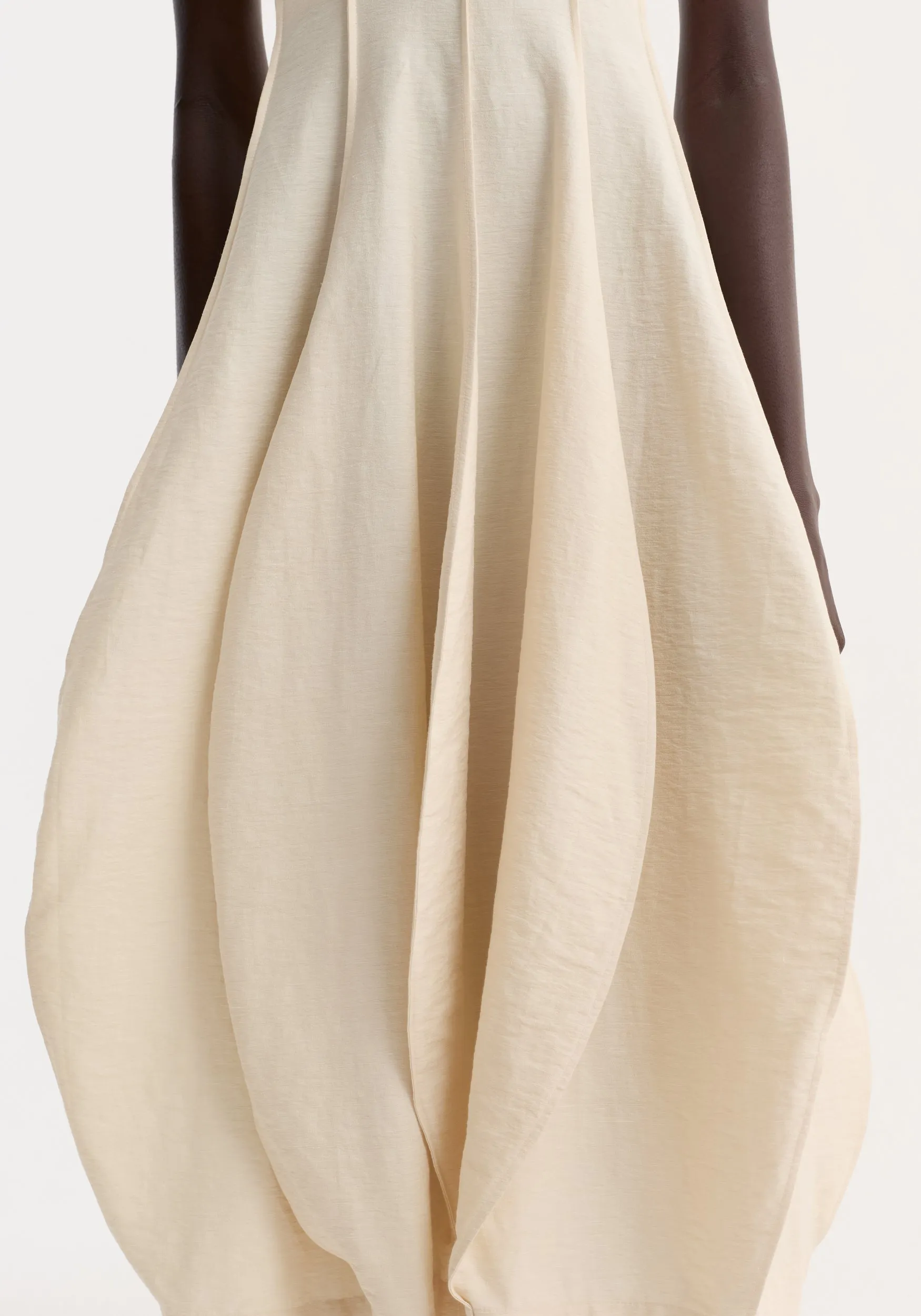 Open back tulip dress | butter sold by Rohe product image thumbnail 4