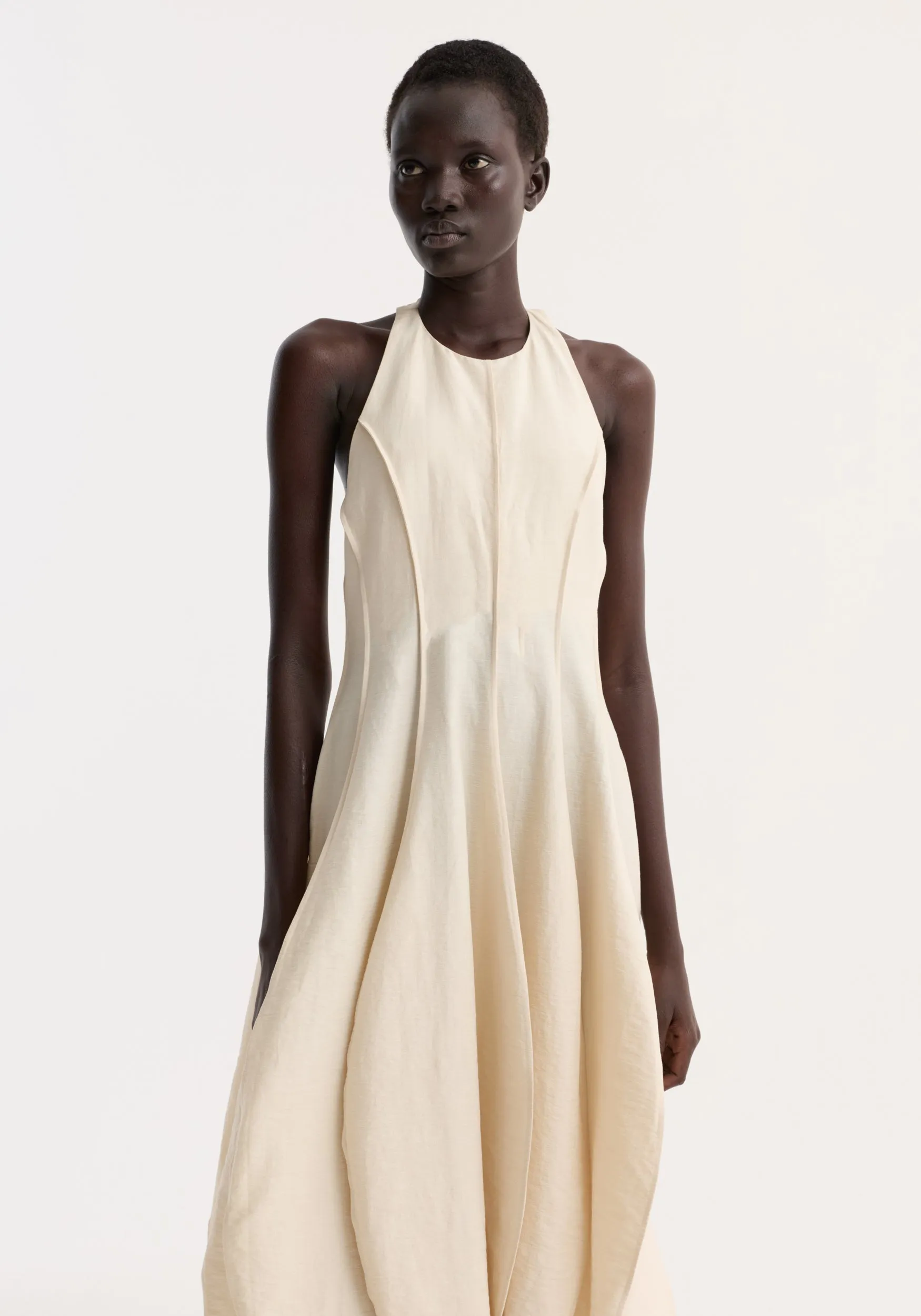 Open back tulip dress | butter sold by Rohe product image thumbnail 3