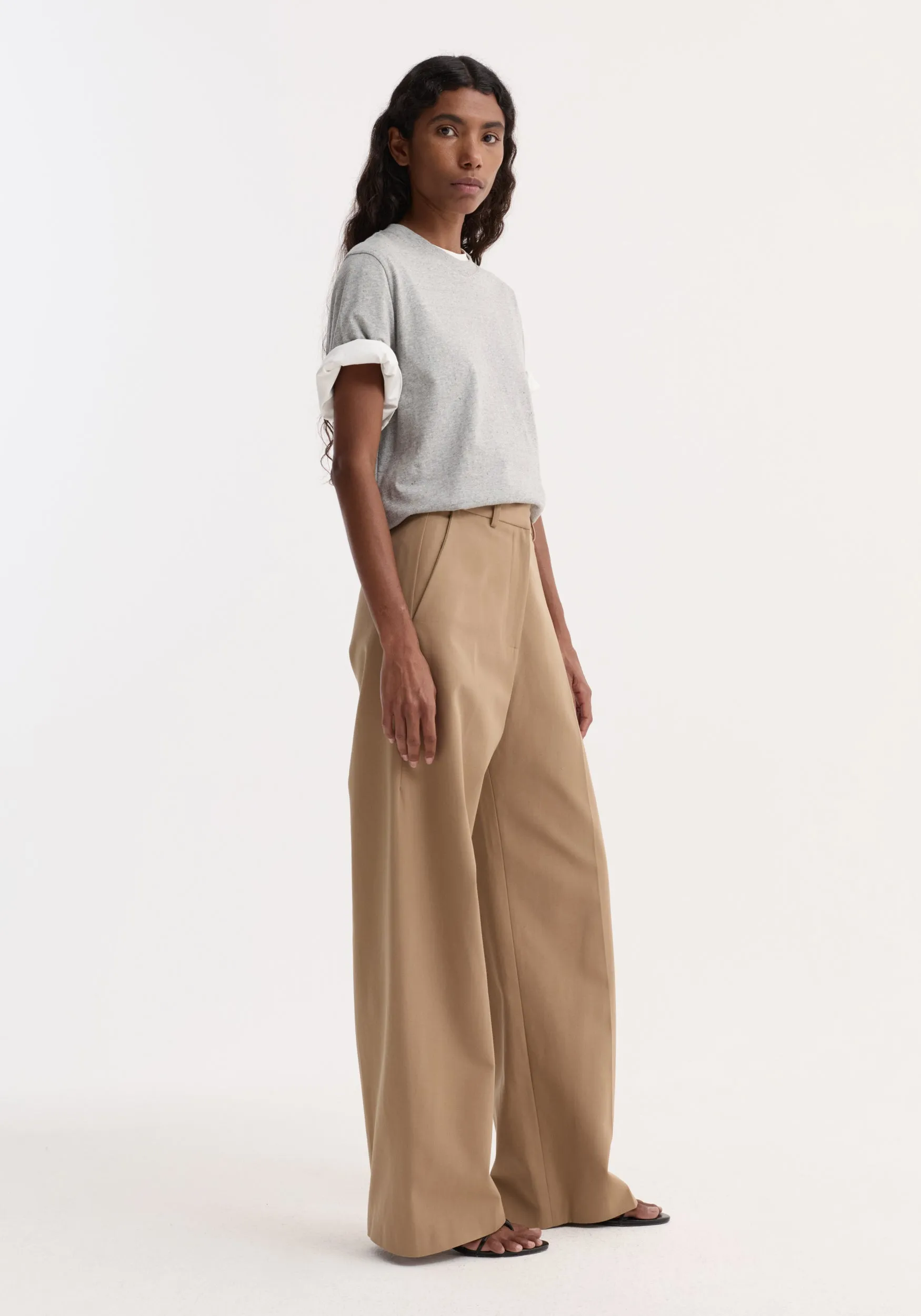 Classic baggy chino | beige sold by Rohe product image thumbnail 3