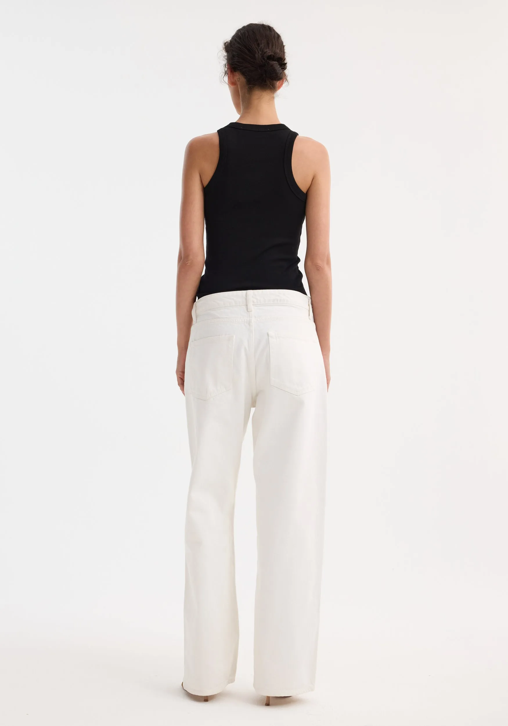 Signature baggy fit denim | optic white sold by Rohe product image thumbnail 5