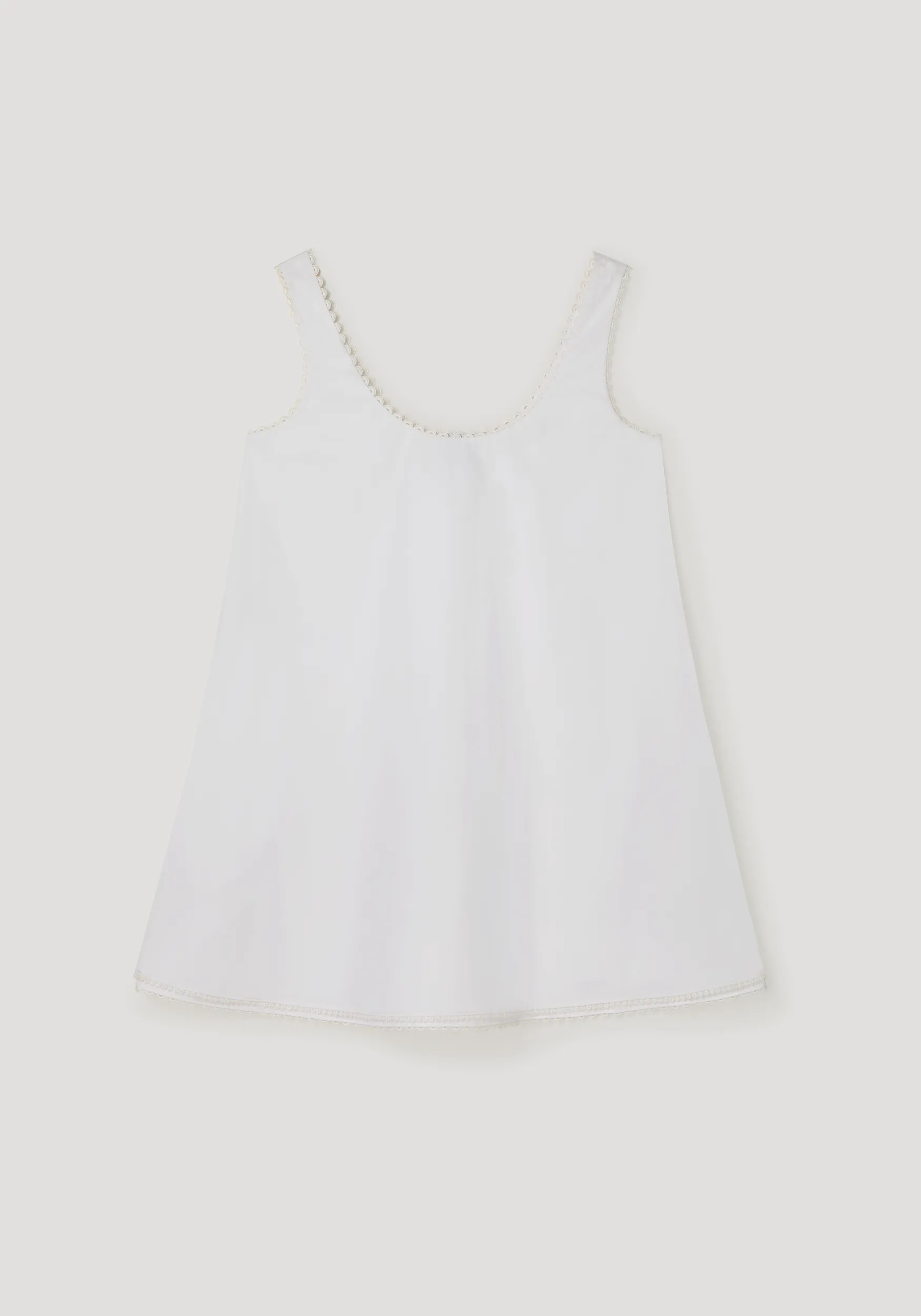 A-line poplin mini dress | optic white sold by Rohe product image thumbnail 5
