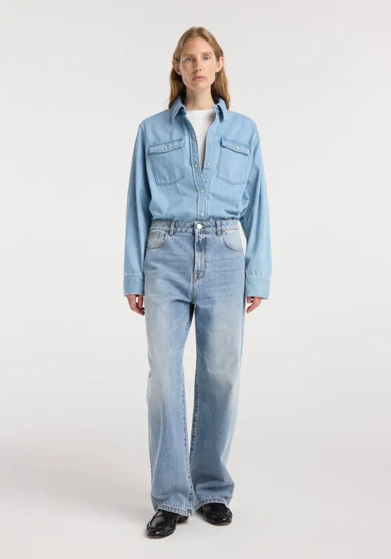 Bruun - Signature baggy denim | classic blue made by Rohe