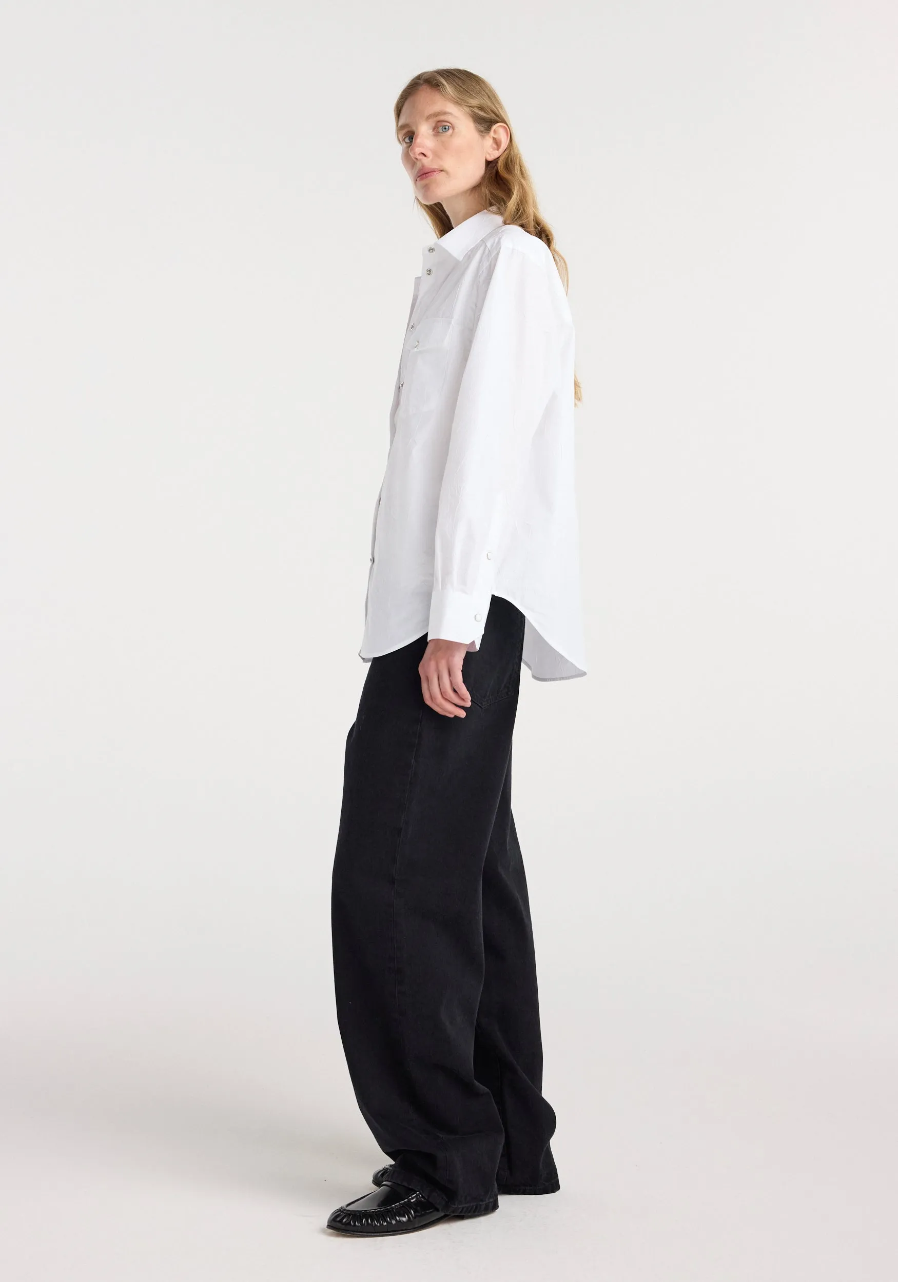 Western shirt | optic white sold by Rohe product image thumbnail 2