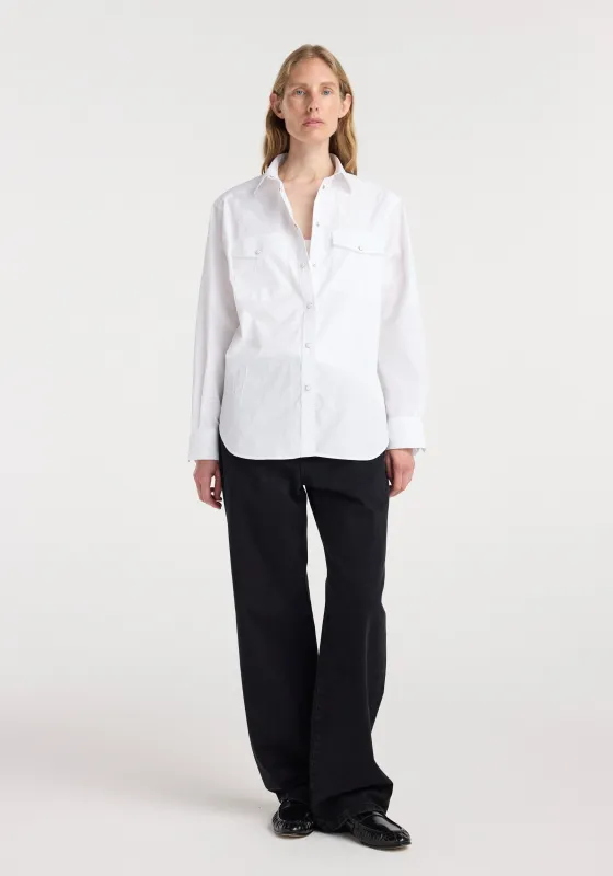 Western shirt | optic white made by Rohe
