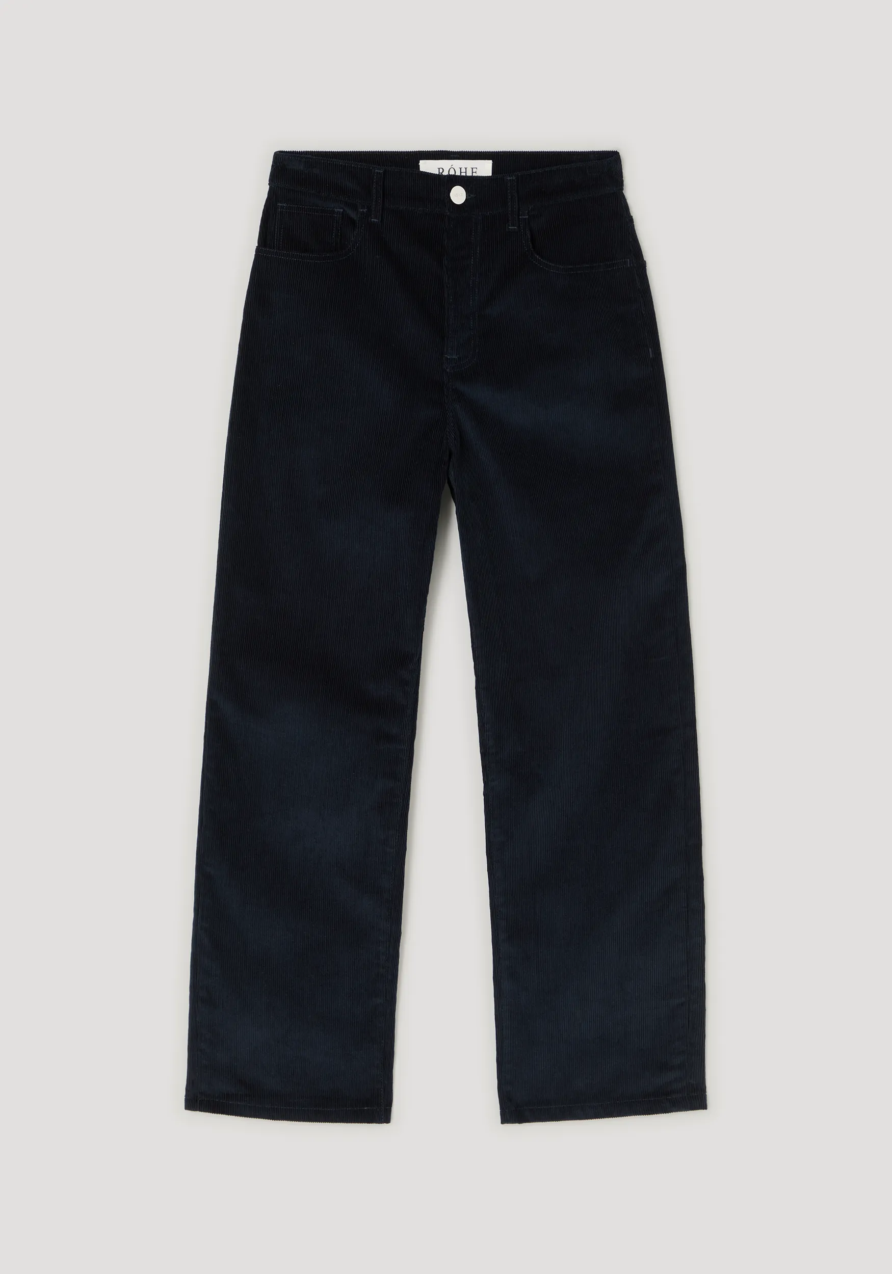 Bruun - Signature baggy corduroy | night sold by Rohe product image thumbnail 5