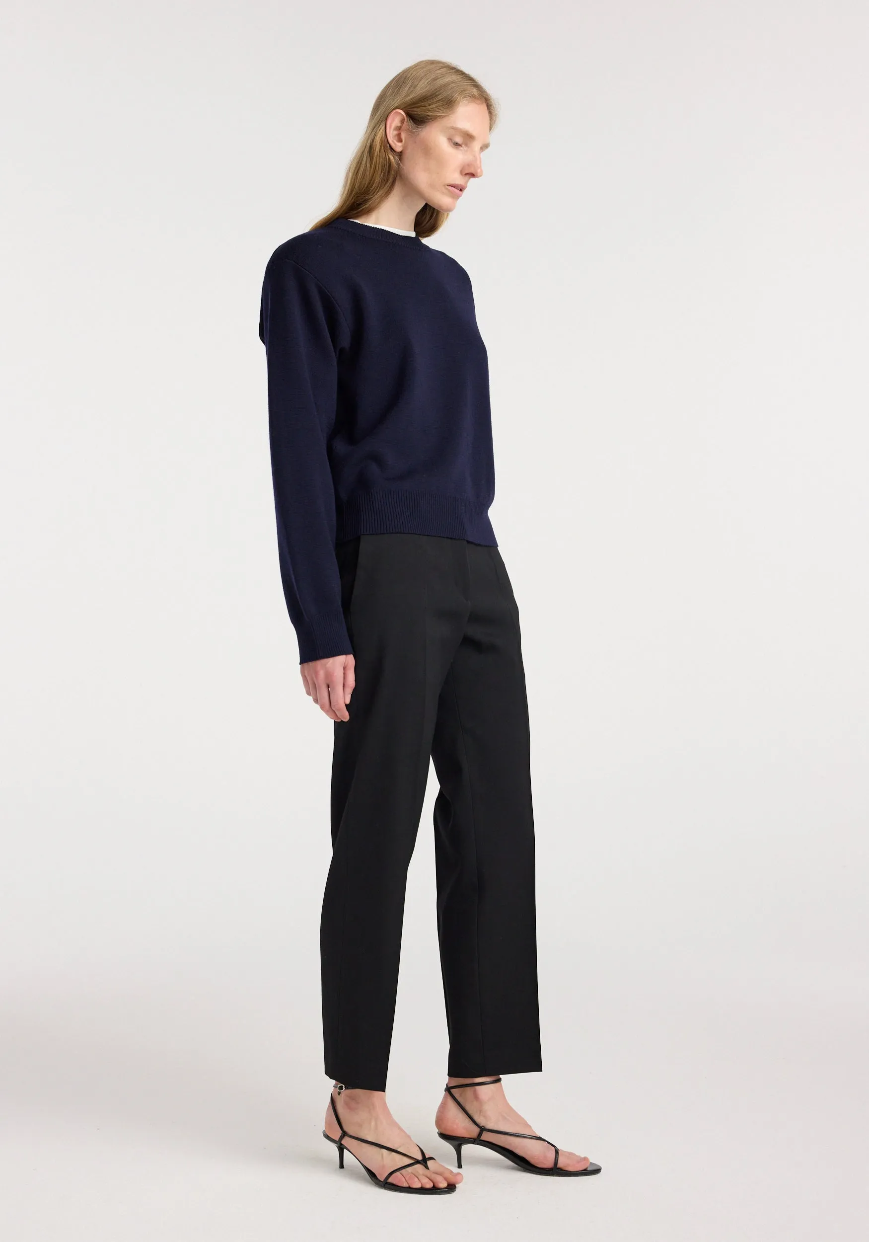 Mies - Cigarette leg tailored trousers | black sold by Rohe product image thumbnail 3