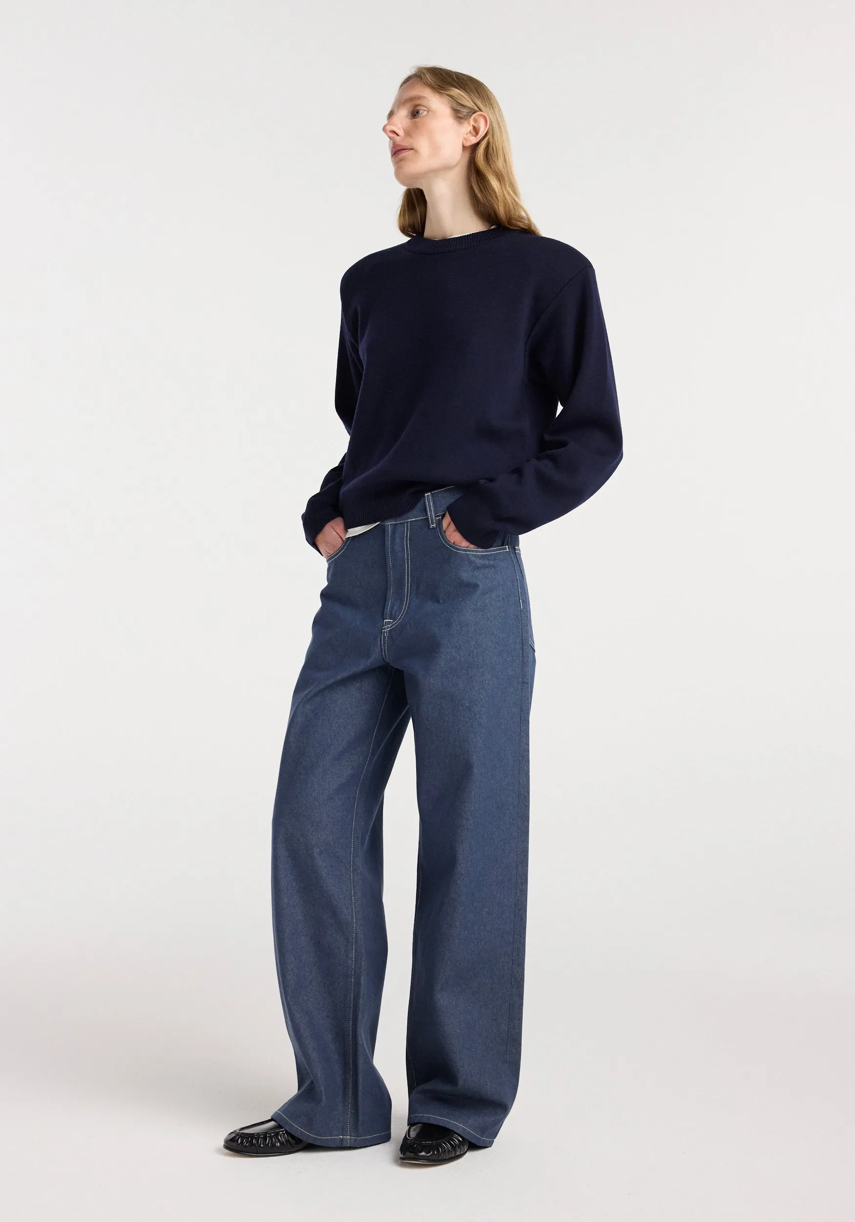 Bruun - Signature baggy denim | raw denim sold by Rohe product image thumbnail 3