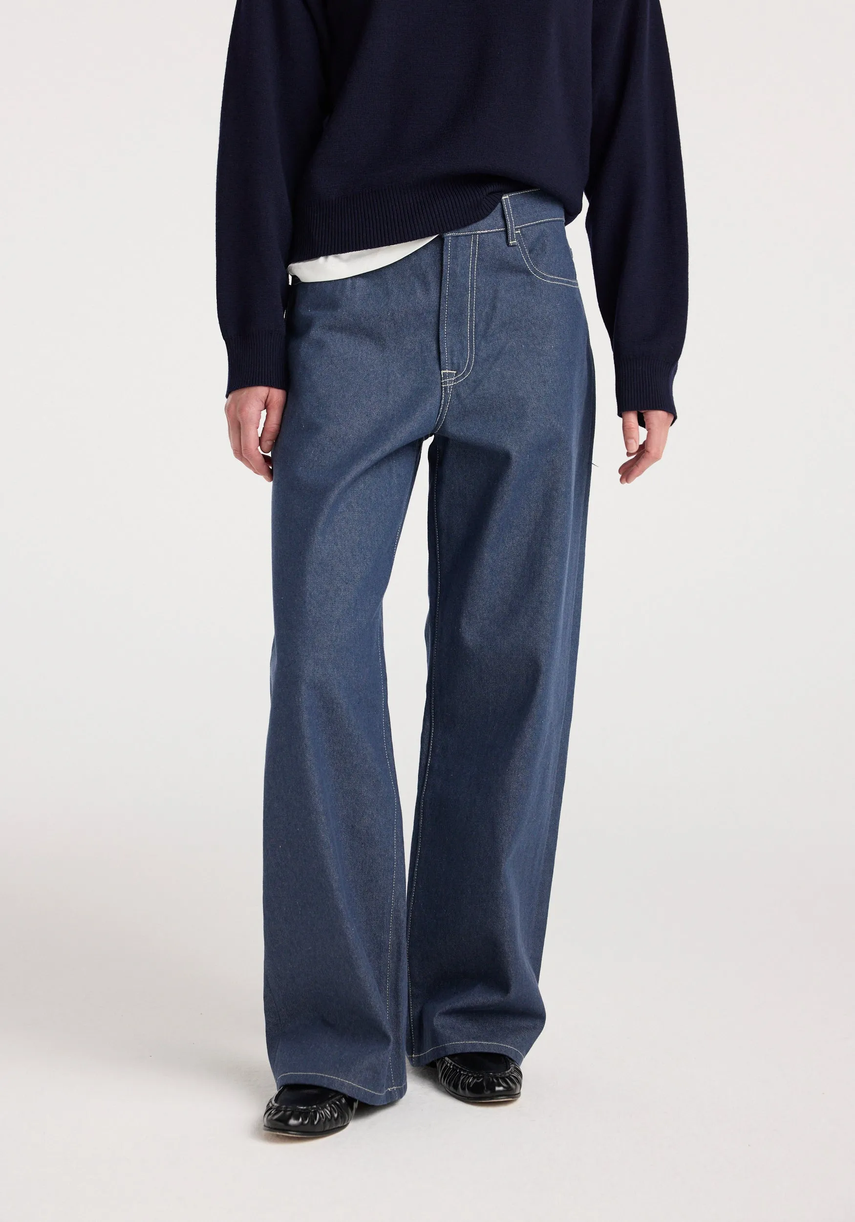 Bruun - Signature baggy denim | raw denim sold by Rohe product image thumbnail 2