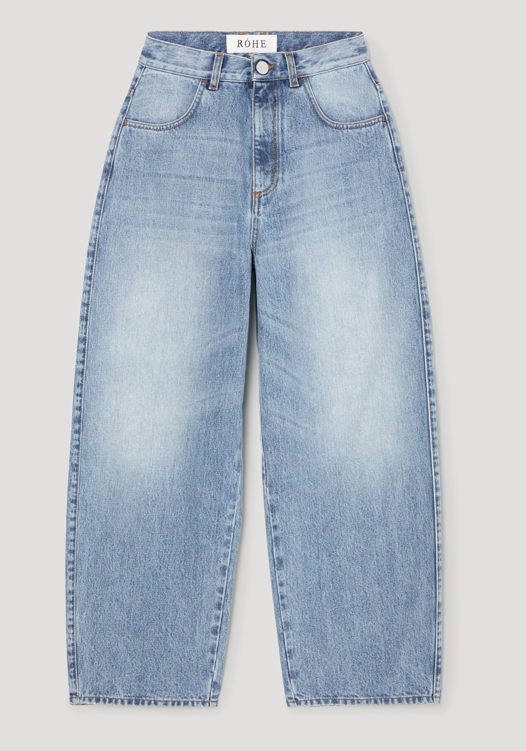 Berber - Barrel leg denim | classic blue sold by Rohe product image thumbnail 5