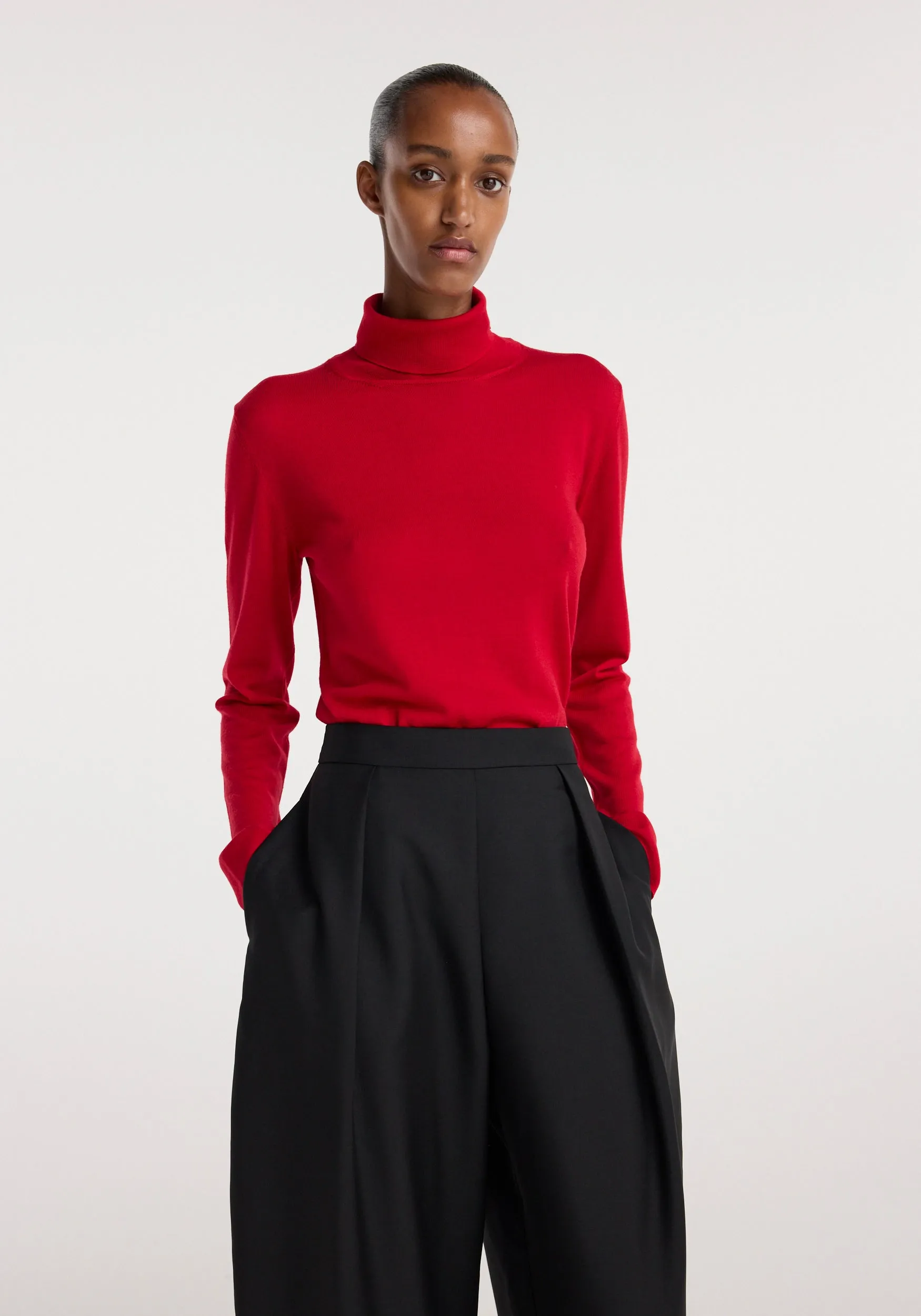 Puck - Sculptural tailored trousers | black sold by Rohe product image thumbnail 5