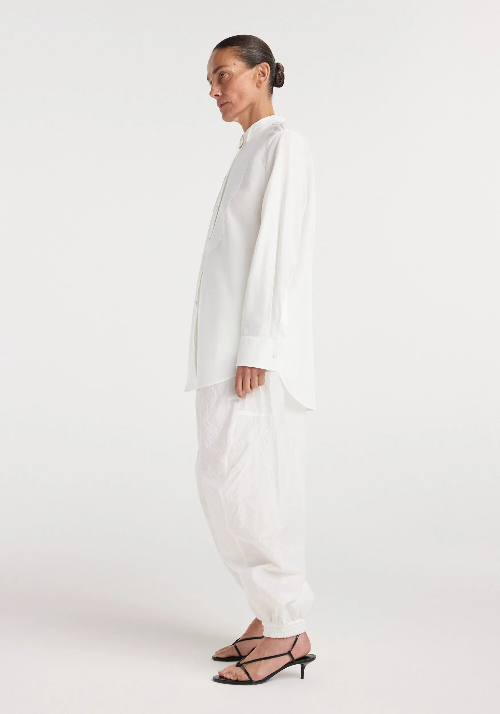 Tuxedo shirt | optic white sold by Rohe product image thumbnail 2