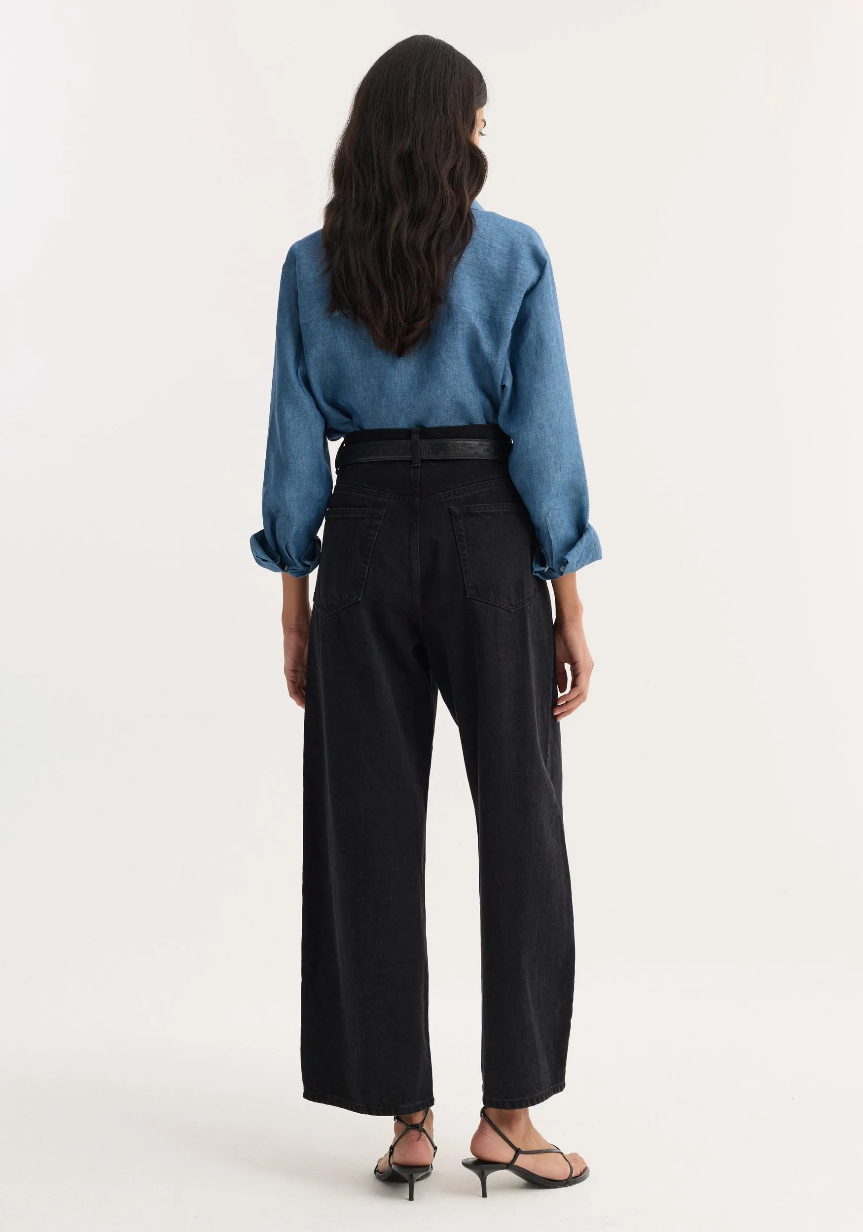 Berber - Barrel leg denim | black sold by Rohe product image thumbnail 4