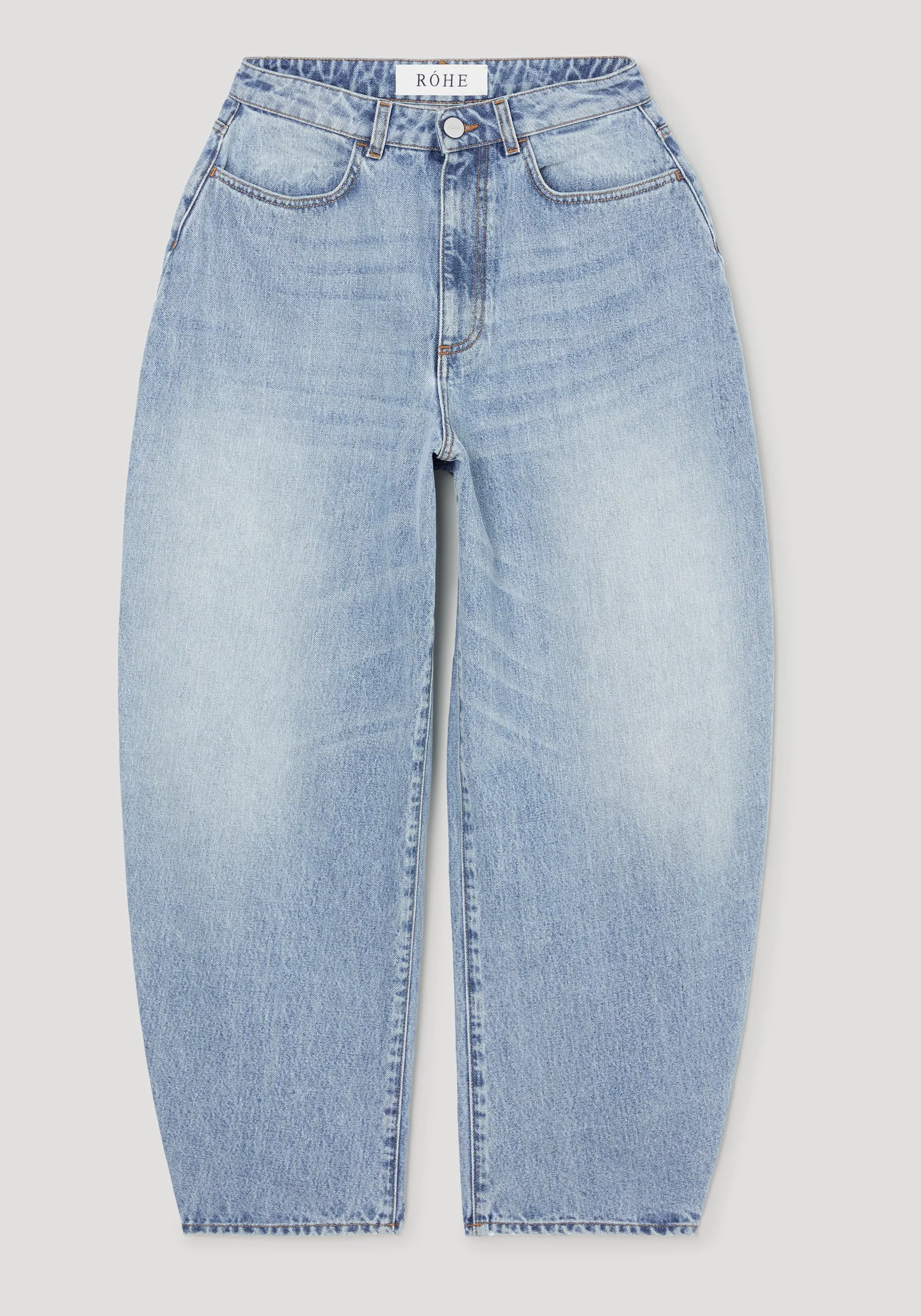 Fransje - Sculptural denim trousers | classic blue sold by Rohe product image thumbnail 5