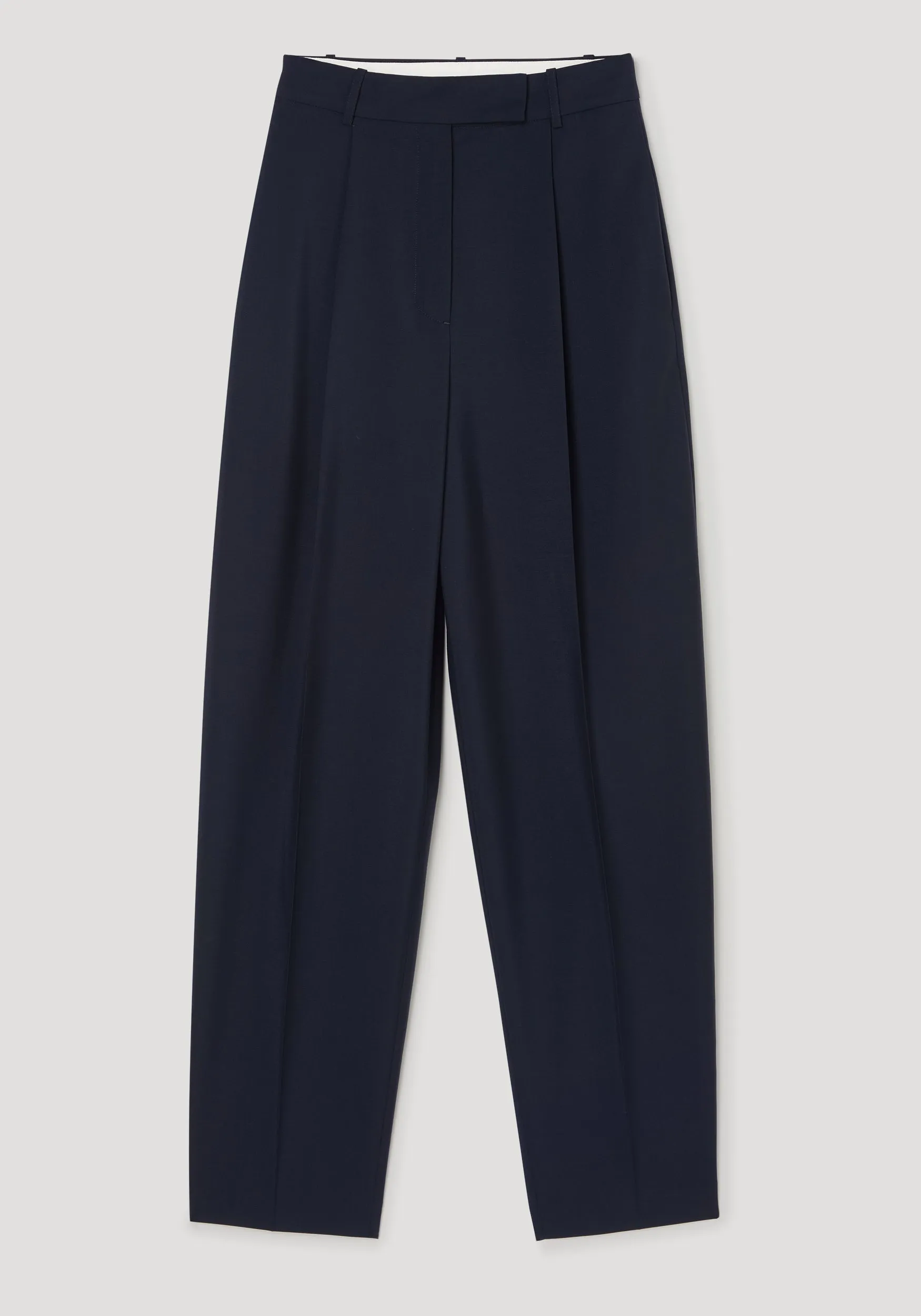 Daria - Single pleat tapered trousers | navy sold by Rohe product image thumbnail 5