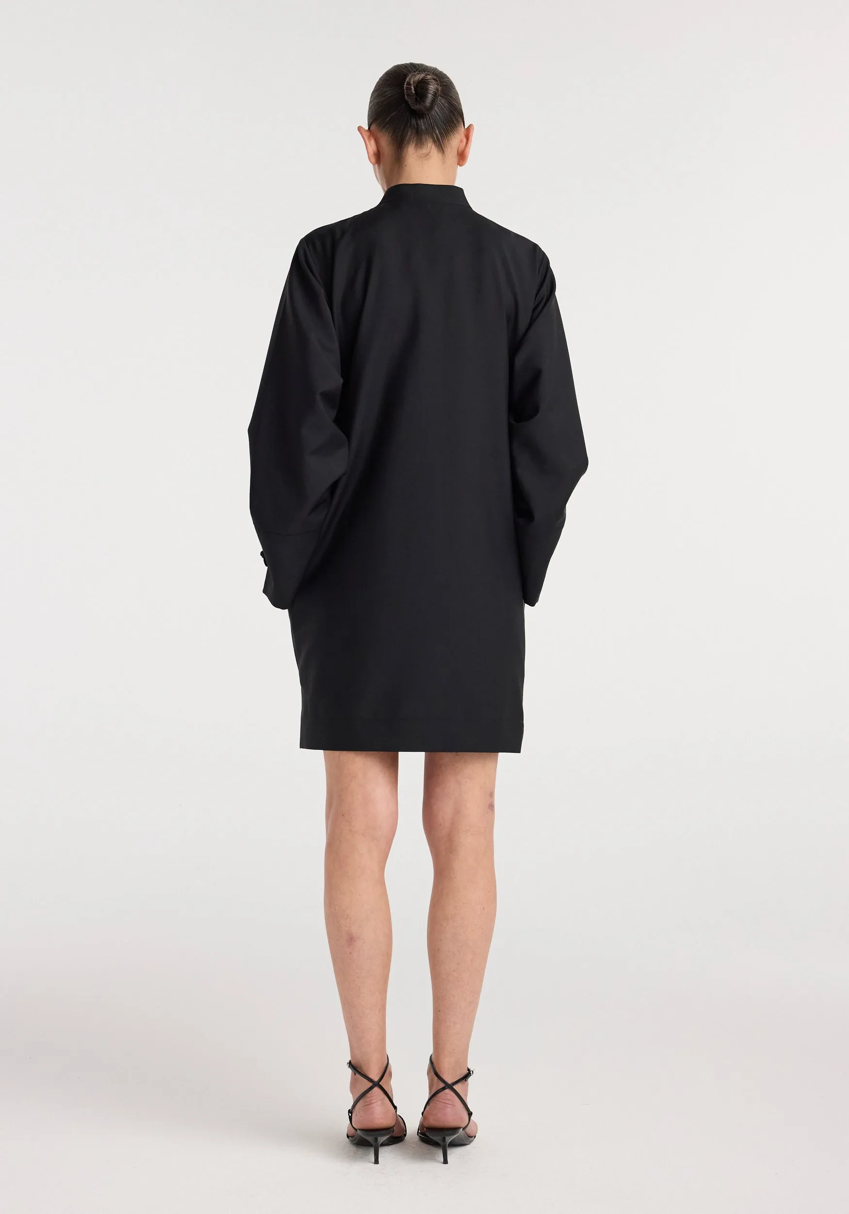 Pankou closure dress | black sold by Rohe product image thumbnail 3