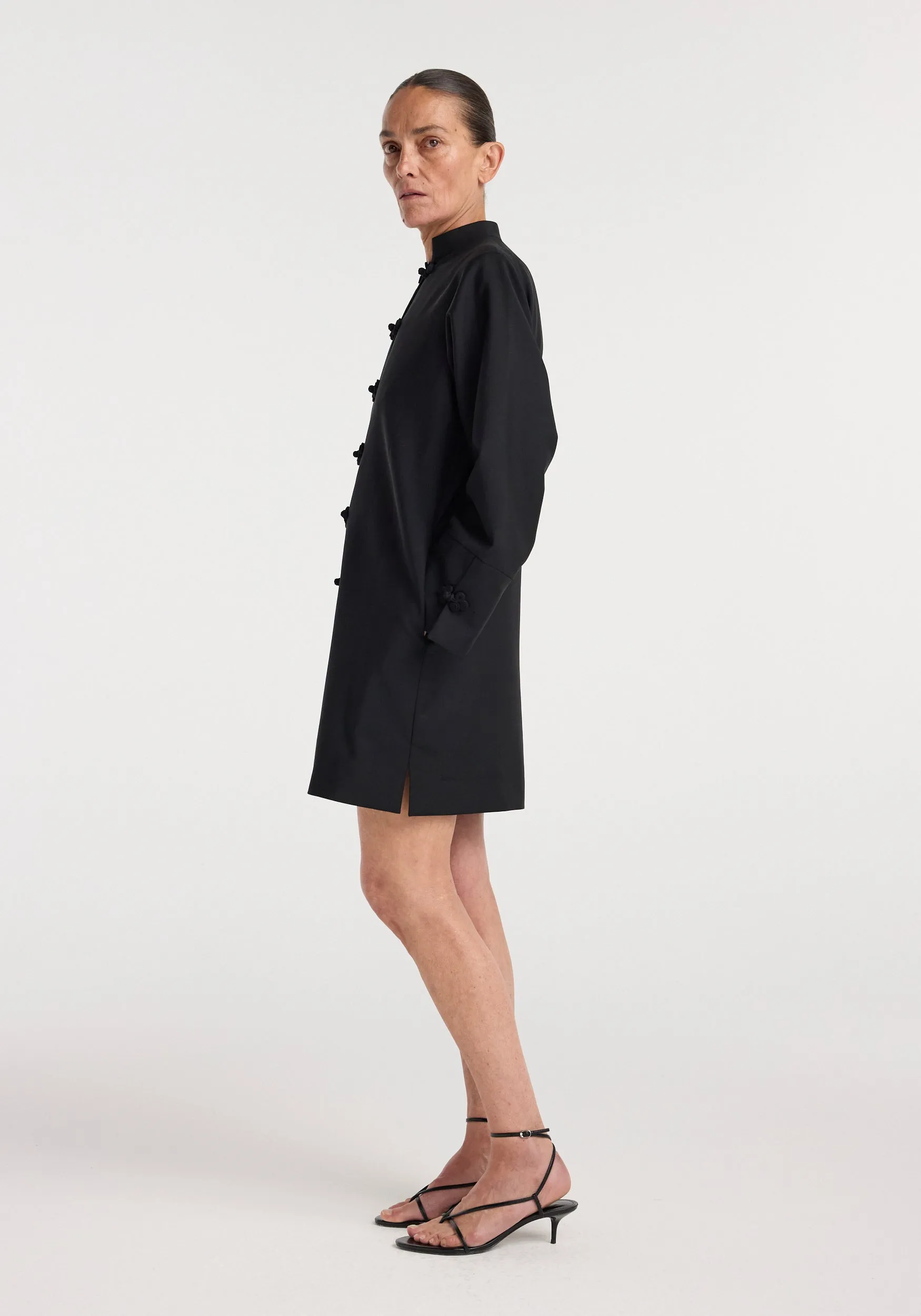 Pankou closure dress | black sold by Rohe product image thumbnail 2